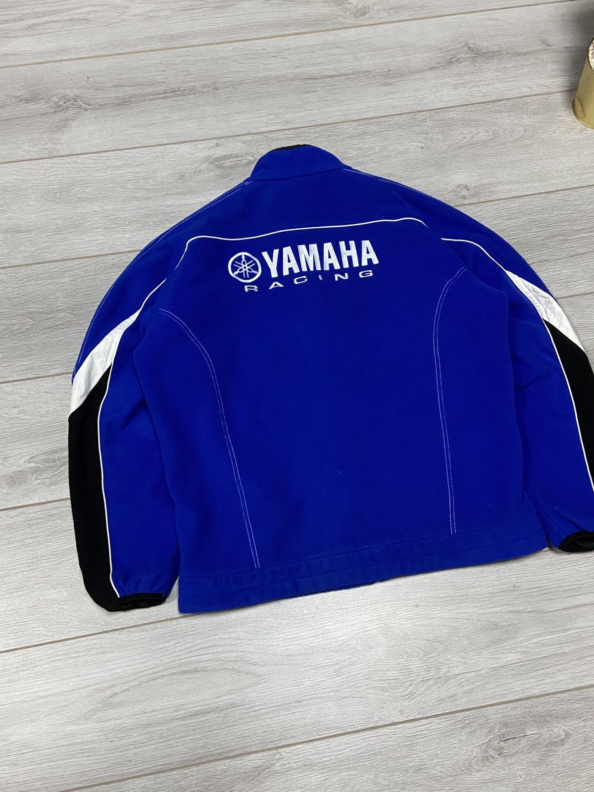 Yamaha Yamaha vintage racing fleece jacket big logo Size US XL / EU 56 / 4 - 9 Thumbnail