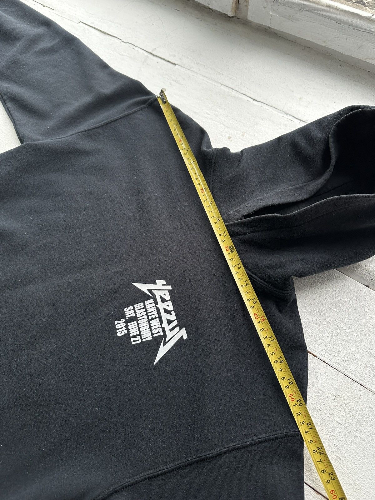 Other 🚨 YEEZUS KANYE WEST BAGGY BOXY SK8 HOODIE GLASTONBURY RARE Size US M / EU 48-50 / 2 - 15 Thumbnail