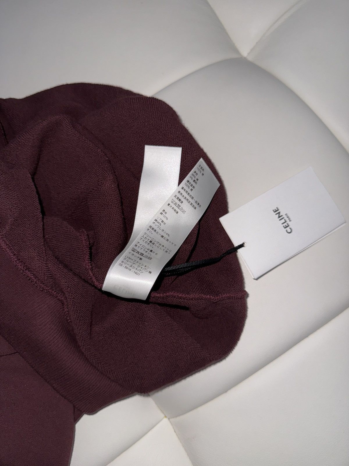 Celine Celine logo hoodie Size XS / US 0-2 / IT 36-38 - 6 Thumbnail