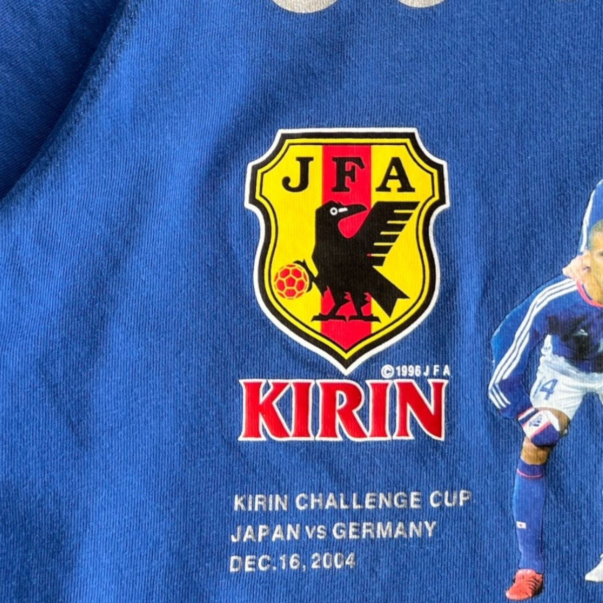 Adidas Vintage ADIDAS KIRIN JAPAN JFA 2004 TEAM LINE UP Size US L / EU 52-54 / 3 - 6 Thumbnail