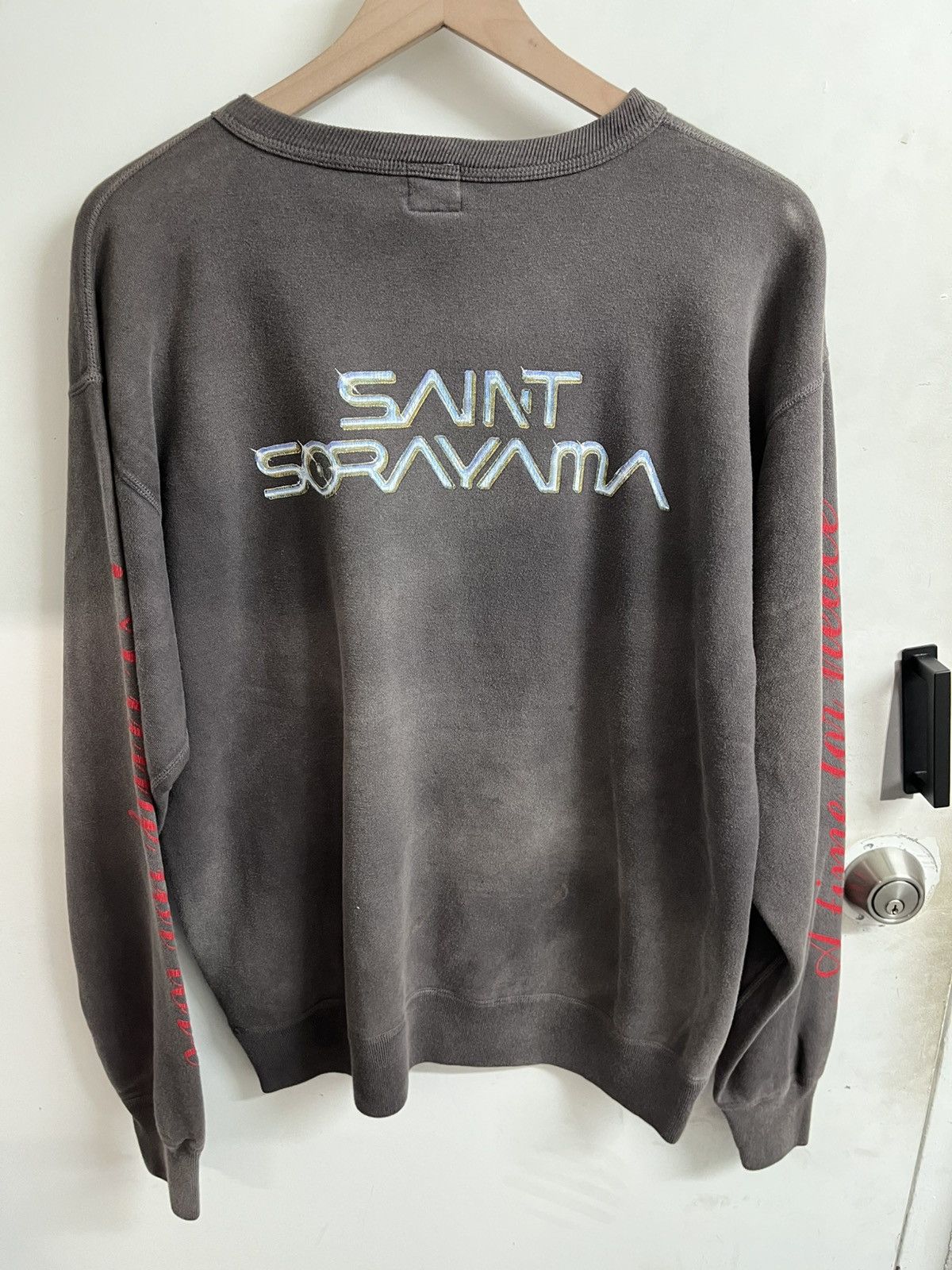 Saint Michael Saint Michael Sorayama Crewneck Sweatshirt Size US L / EU 52-54 / 3 - 2 Thumbnail