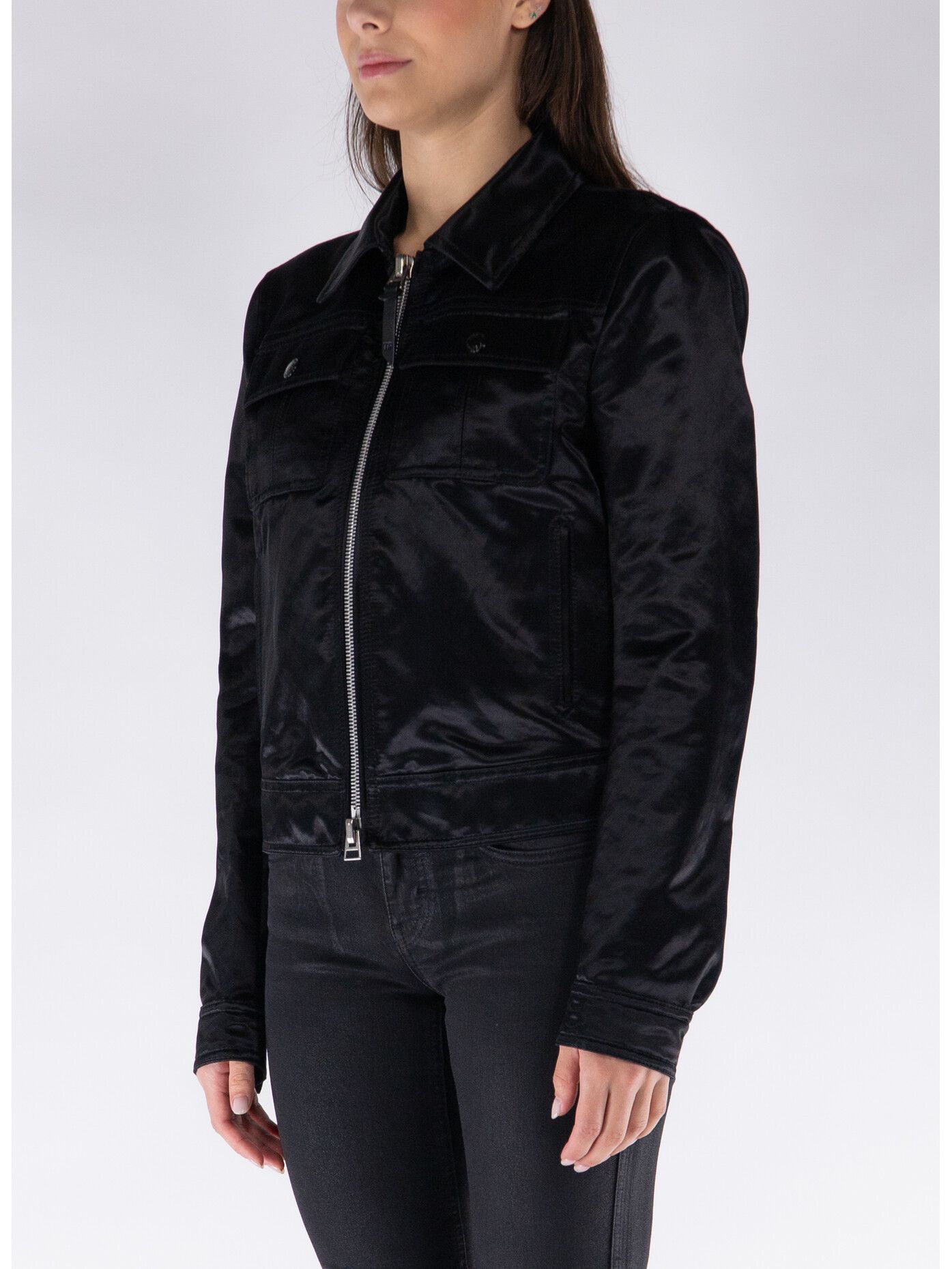 Tom Ford o1w1db10525 CS1237 Full Zip Jacket in Black Size XS / US 0-2 / IT 36-38 - 2 Thumbnail