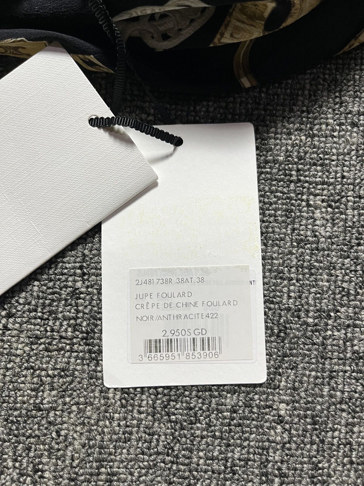 Celine Celine Knot Skirt Size 26" / US 2 / IT 38 - 13 Thumbnail