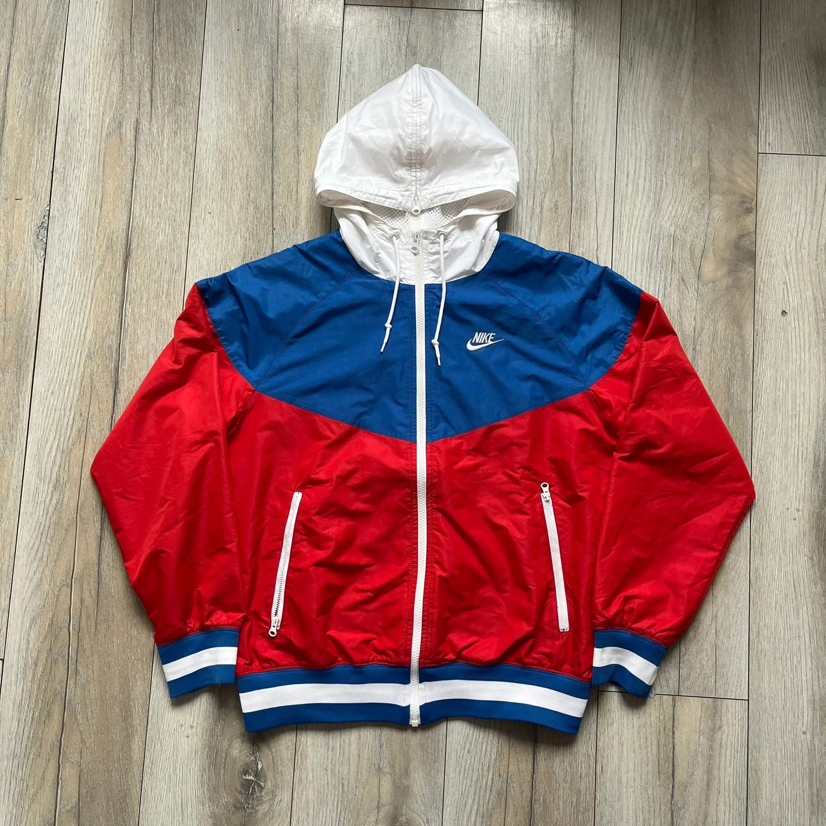 Nike Nike Russia Olympics 2008 Split Windbreaker (Small) Size US S / EU 44-46 / 1 - 1 Thumbnail