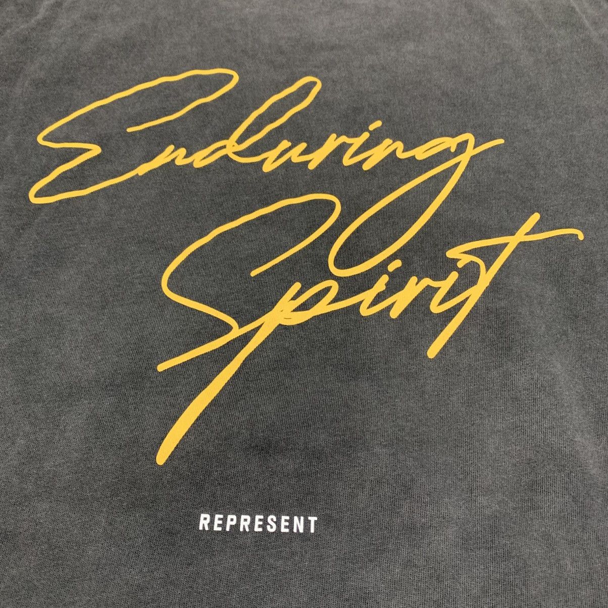 Represent Clo. Represent Small Spirit Enduring Vintage Grey Tee Size US S / EU 44-46 / 1 - 4 Thumbnail