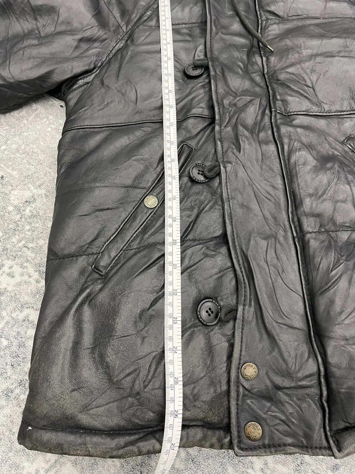 Avirex VTG Avirex LTD Leather Snorkel Parka N-3B Flight Jacket Size US M / EU 48-50 / 2 - 22 Thumbnail