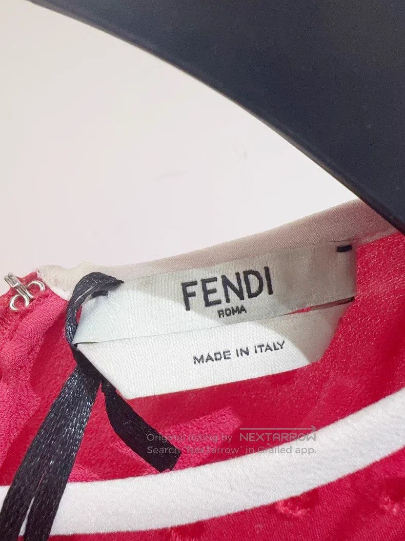 Fendi Fendi Silk Dress Size XS / US 0-2 / IT 36-38 - 2 Thumbnail