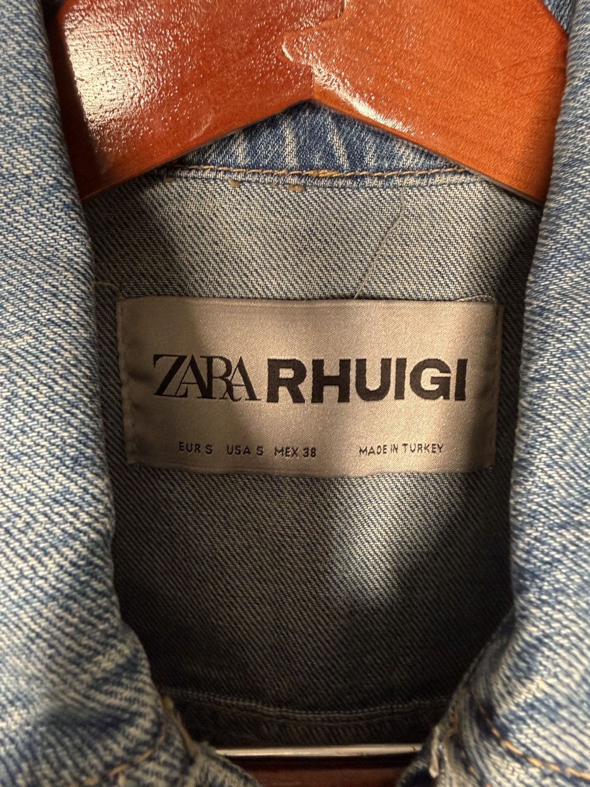 Zara Zara x Rhuigi Denim Jacket Size US S / EU 44-46 / 1 - 3 Thumbnail