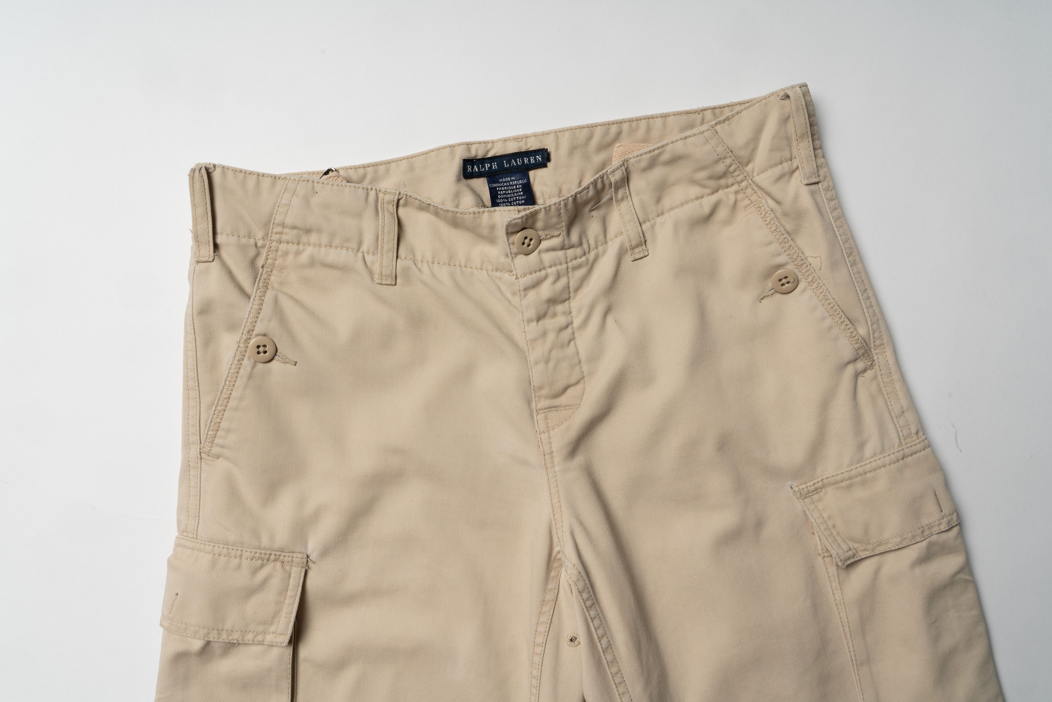 Ralph Lauren 🔴RALPH LAUREN Vintage Cargo Pants Size 30" / US 8 / IT 44 - 2 Thumbnail