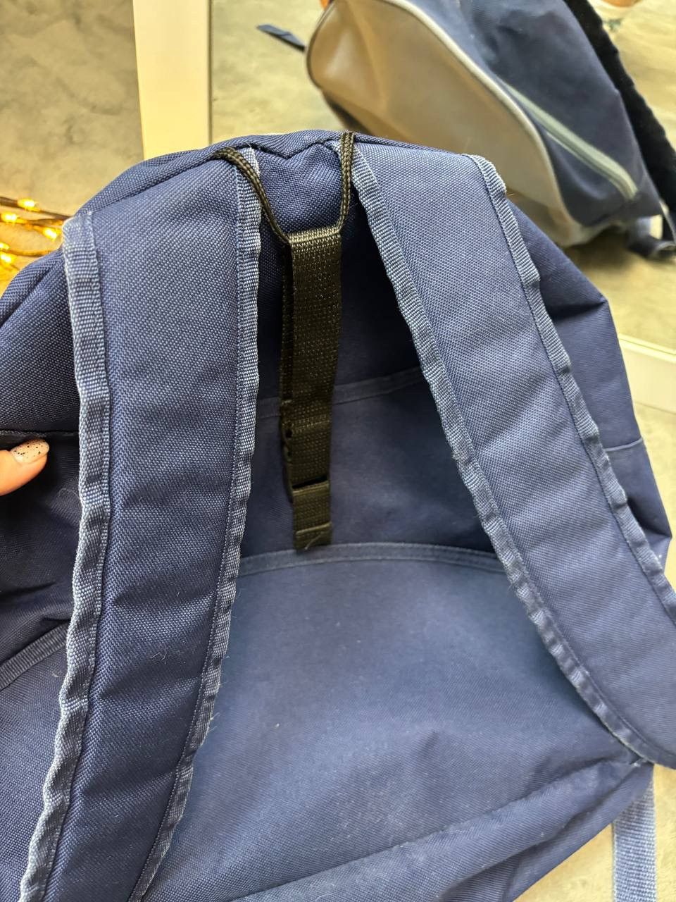 Nike × Vintage Vintage Y2K Nike Bagpack 90s Centr Swoosh Size ONE SIZE - 9 Thumbnail