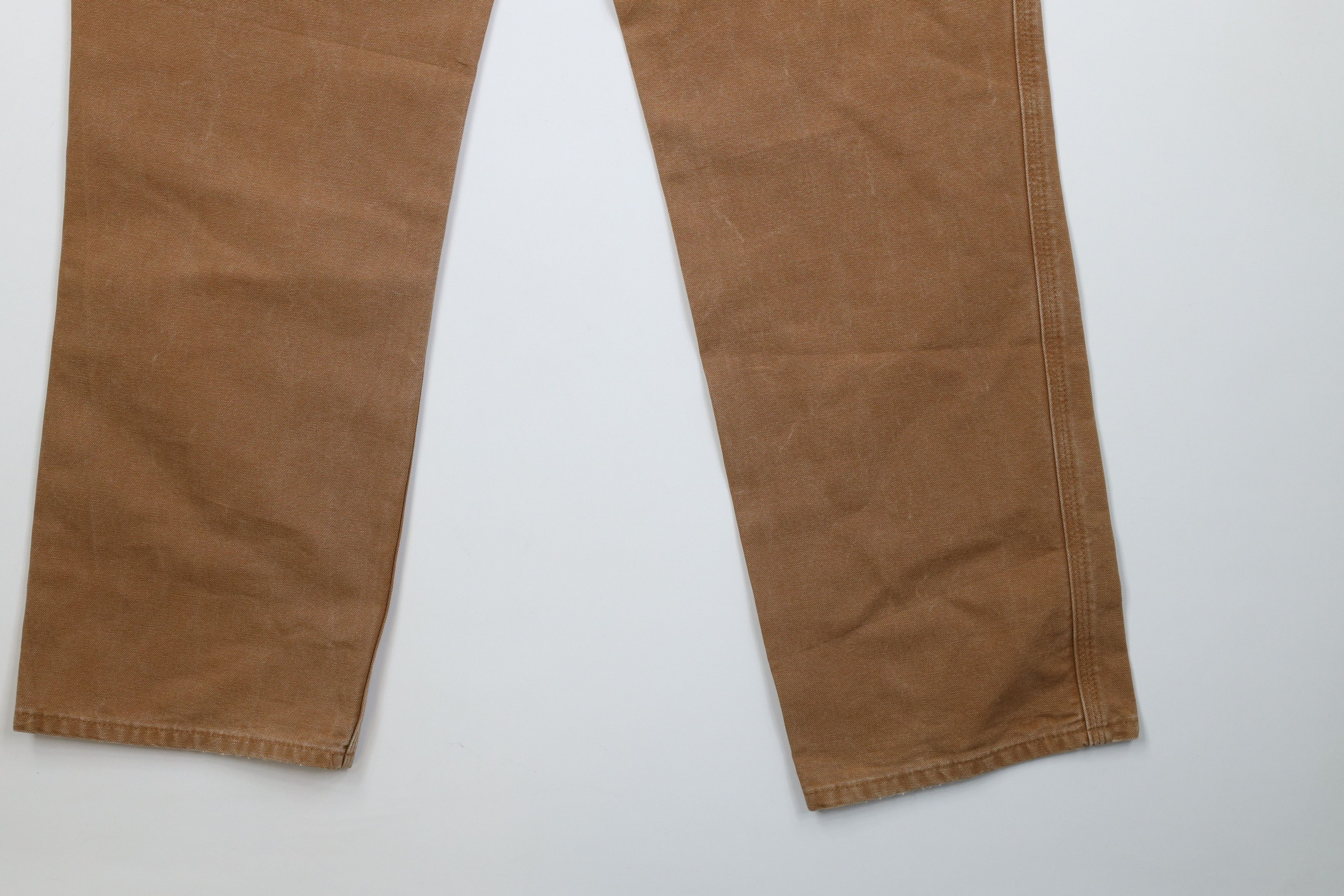 Carhartt Vintage Y2K Carhartt Relaxed Canvas Wide Leg Dungaree Pants Size US 36 / EU 52 - 15 Thumbnail