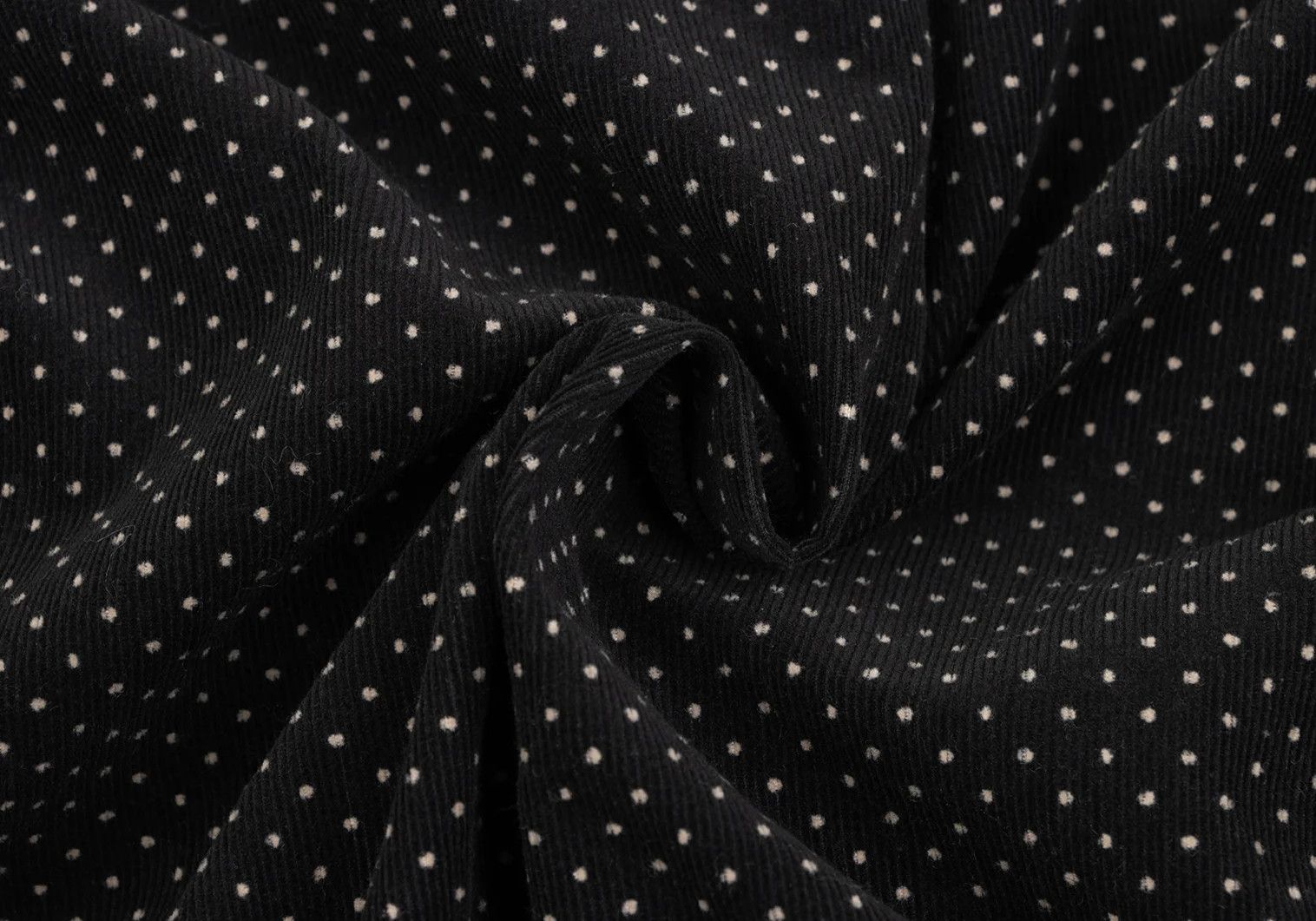 Jean Paul Gaultier Open Collar Dot Shirt in Black Beige (Size M) Size US M / EU 48-50 / 2 - 15 Thumbnail