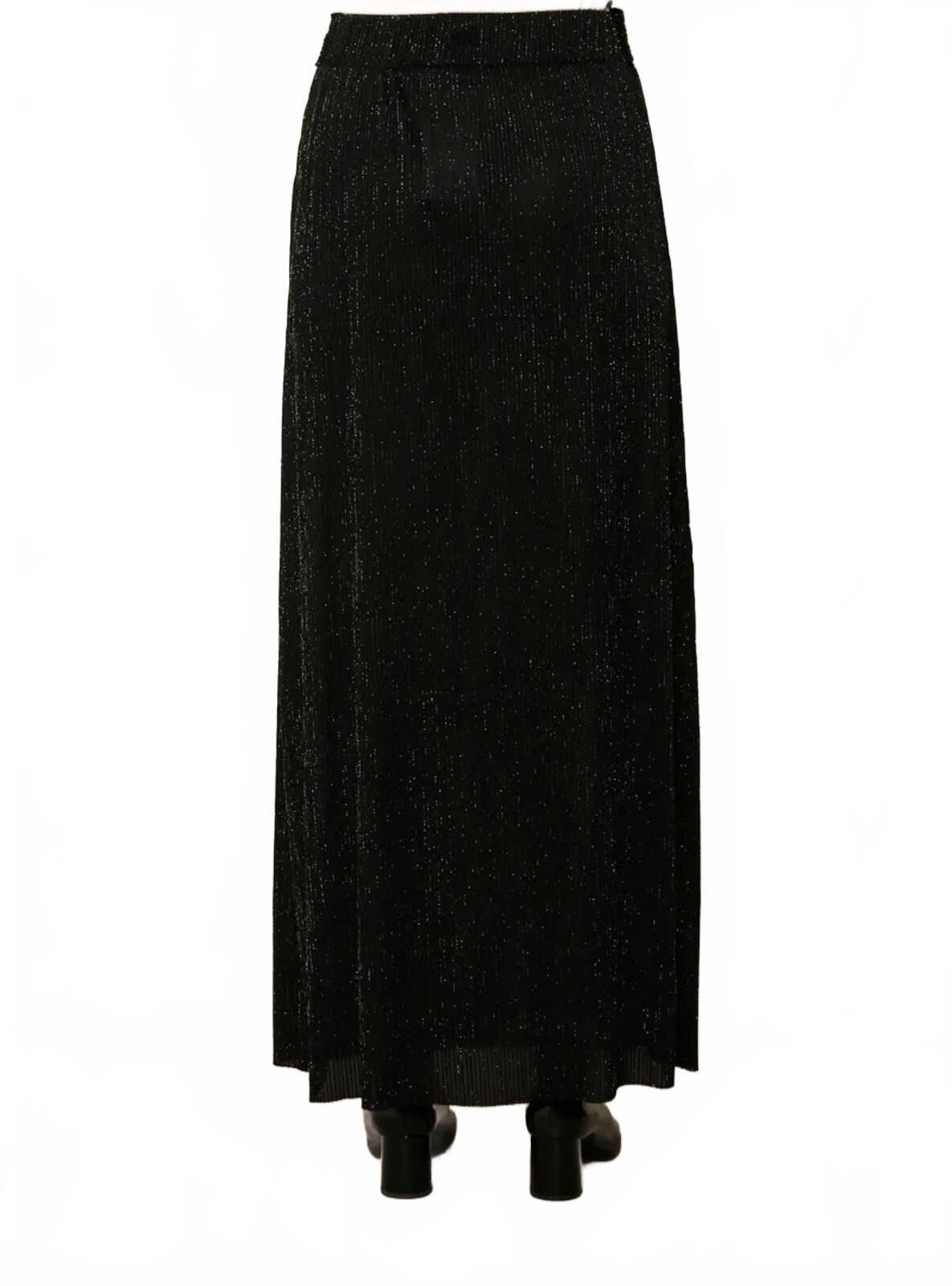 The Unbranded Brand Elegant Black Long Skirt with Belt and Matching Bolero Size S / US 4 / IT 40 - 2 Thumbnail