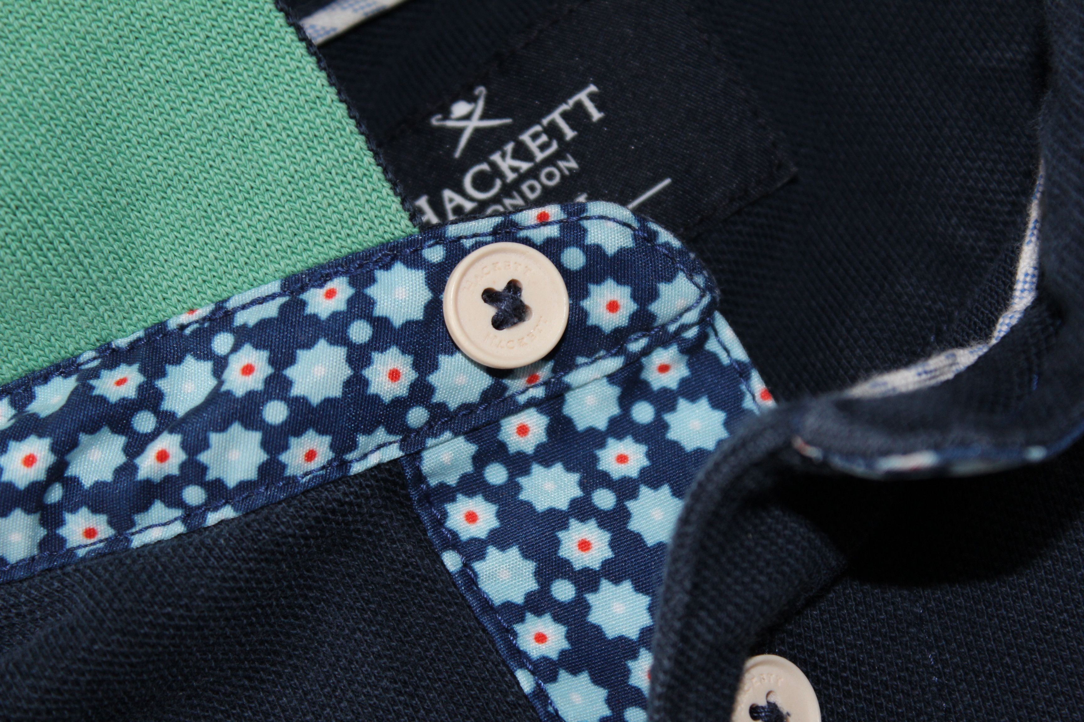 Hackett HACKETT Short Sleeve Polo Shirt Top Size M Size US M / EU 48-50 / 2 - 7 Thumbnail