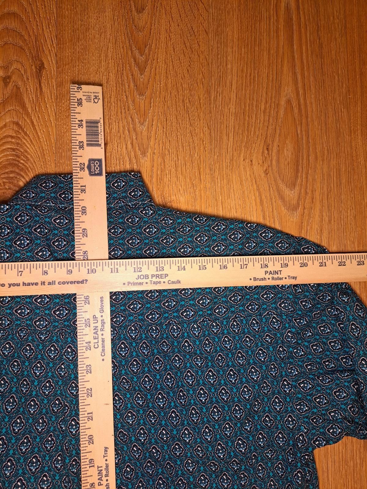 Wrangler Wrangler George Straight Cowboy Cut Shirt Large Teal Green Size US L / EU 52-54 / 3 - 9 Thumbnail