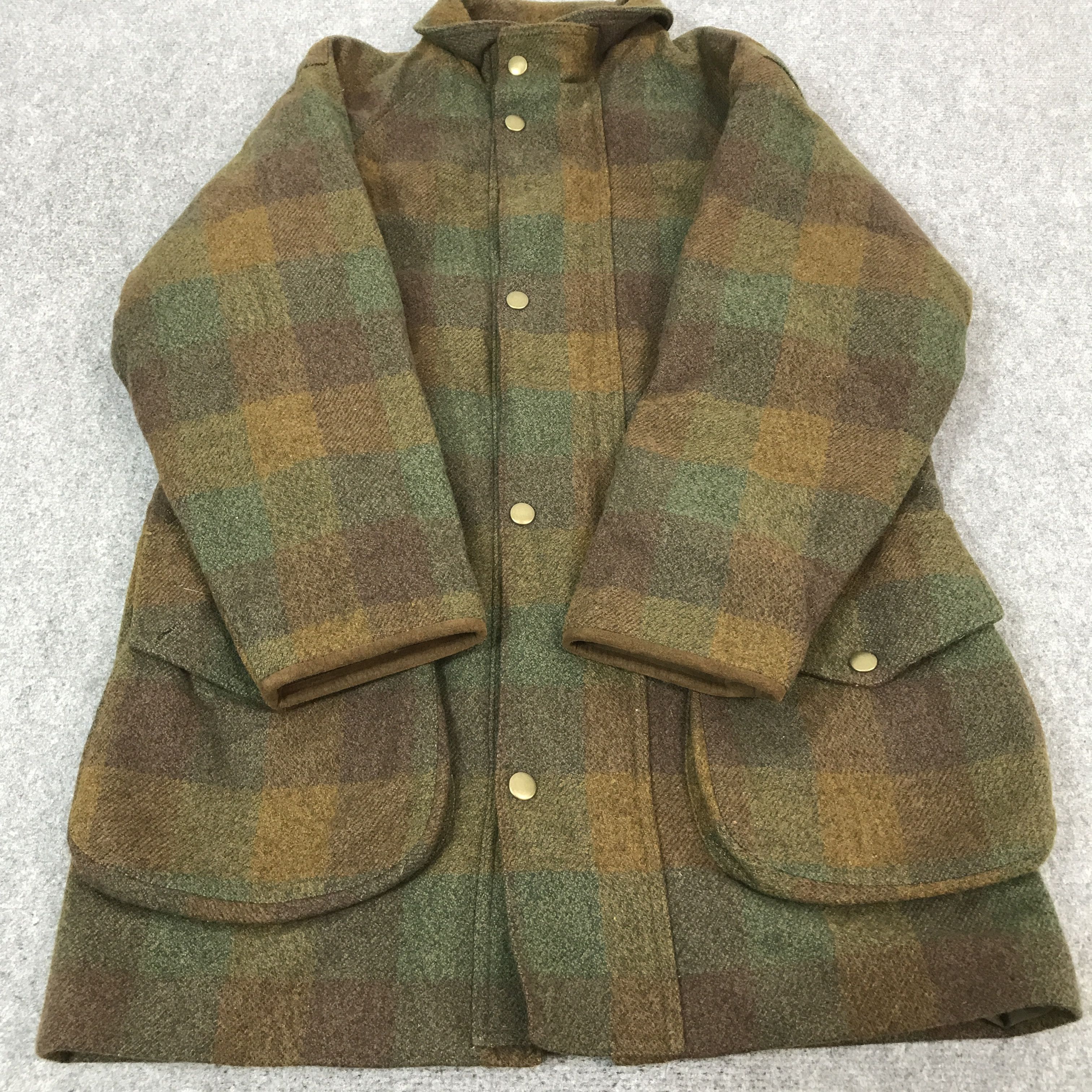 Paul Stuart VINTAGE PAUL STUART HEAVY COATS WOOL JACKET Size US L / EU 52-54 / 3 - 8 Thumbnail