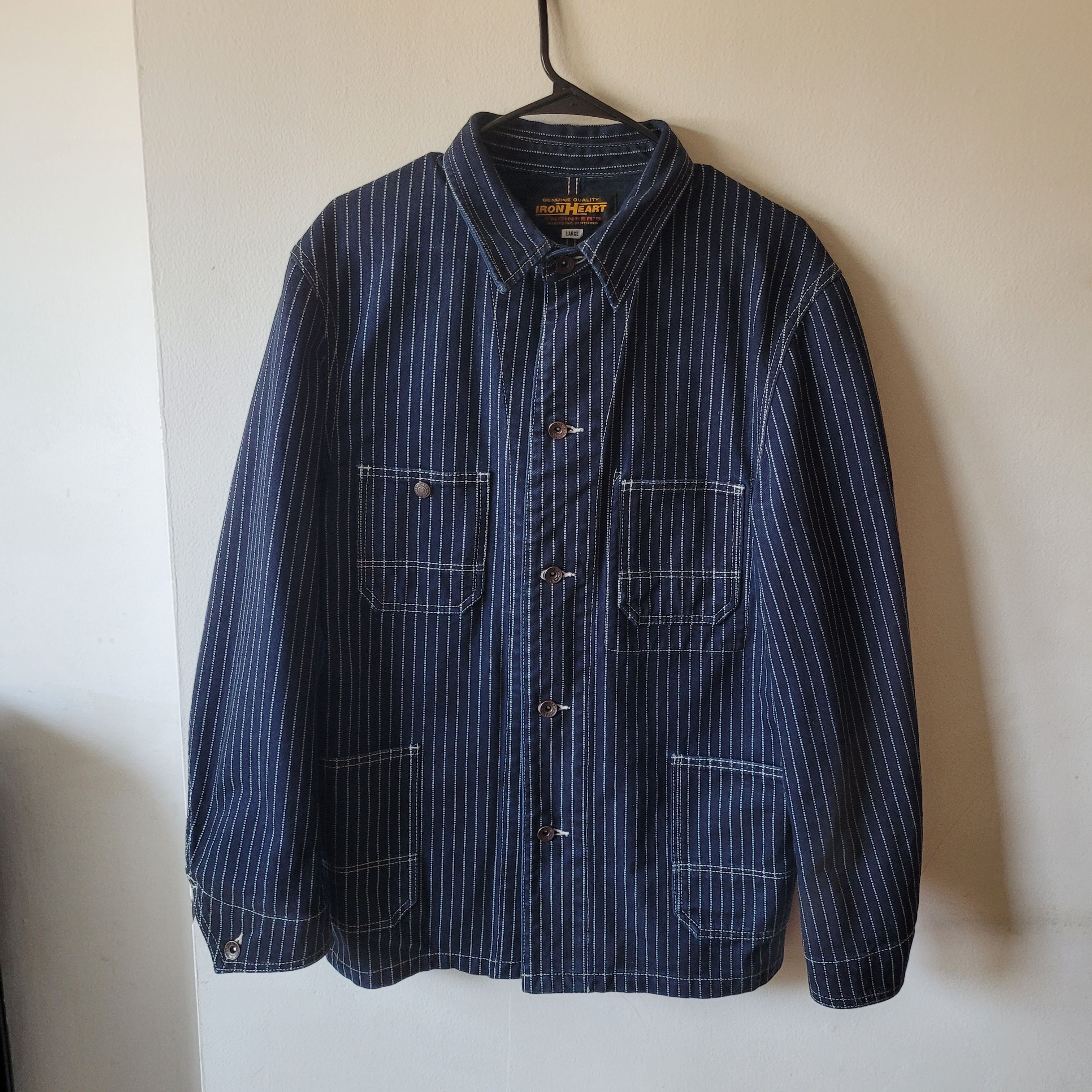 Iron Heart IRON HEART WABASH 120Z CHORE COAT Size US L / EU 52-54 / 3 - 1 Thumbnail