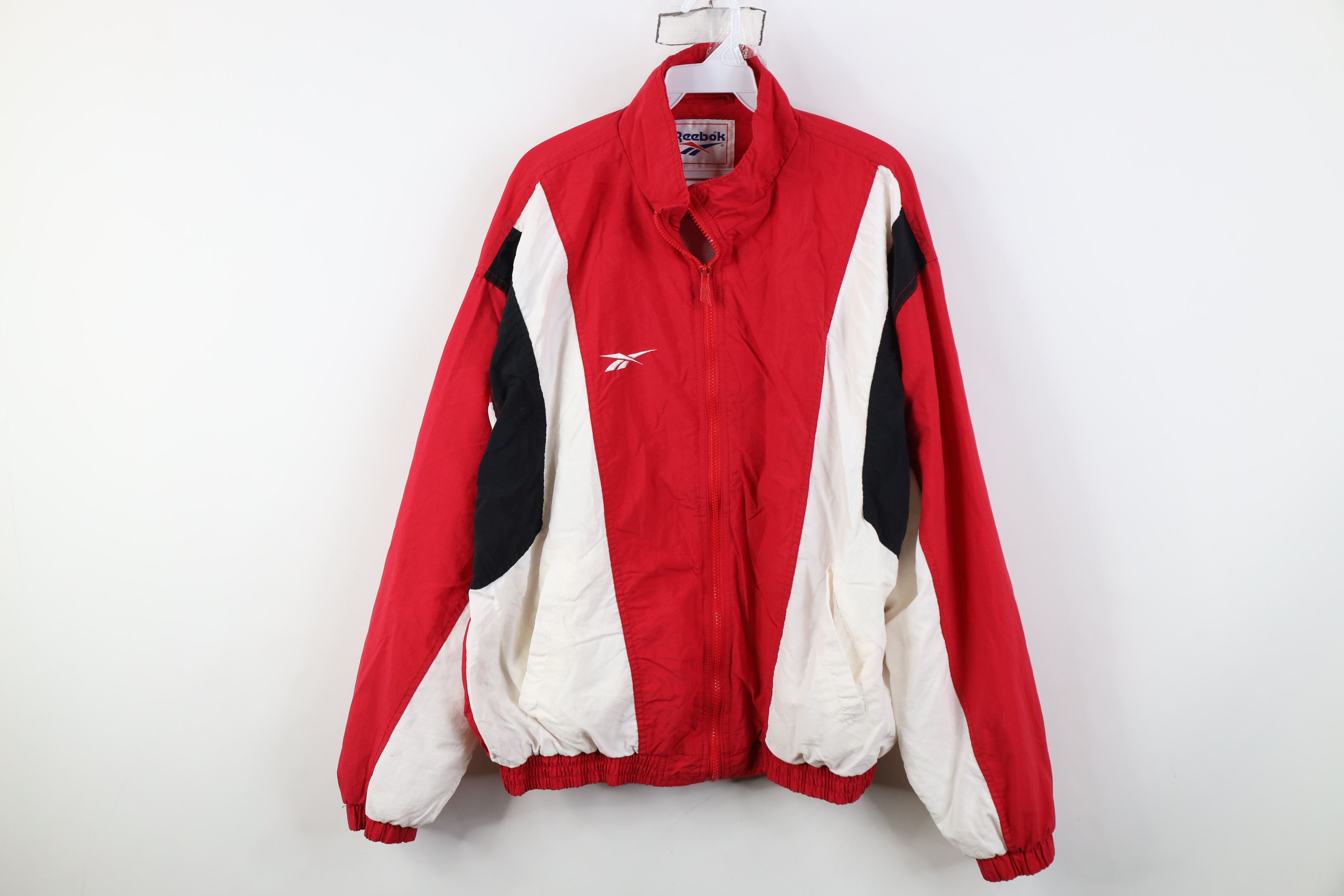 Reebok Vintage 90s Reebok Green State University Bomber Jacket Size US L / EU 52-54 / 3 - 1 Thumbnail