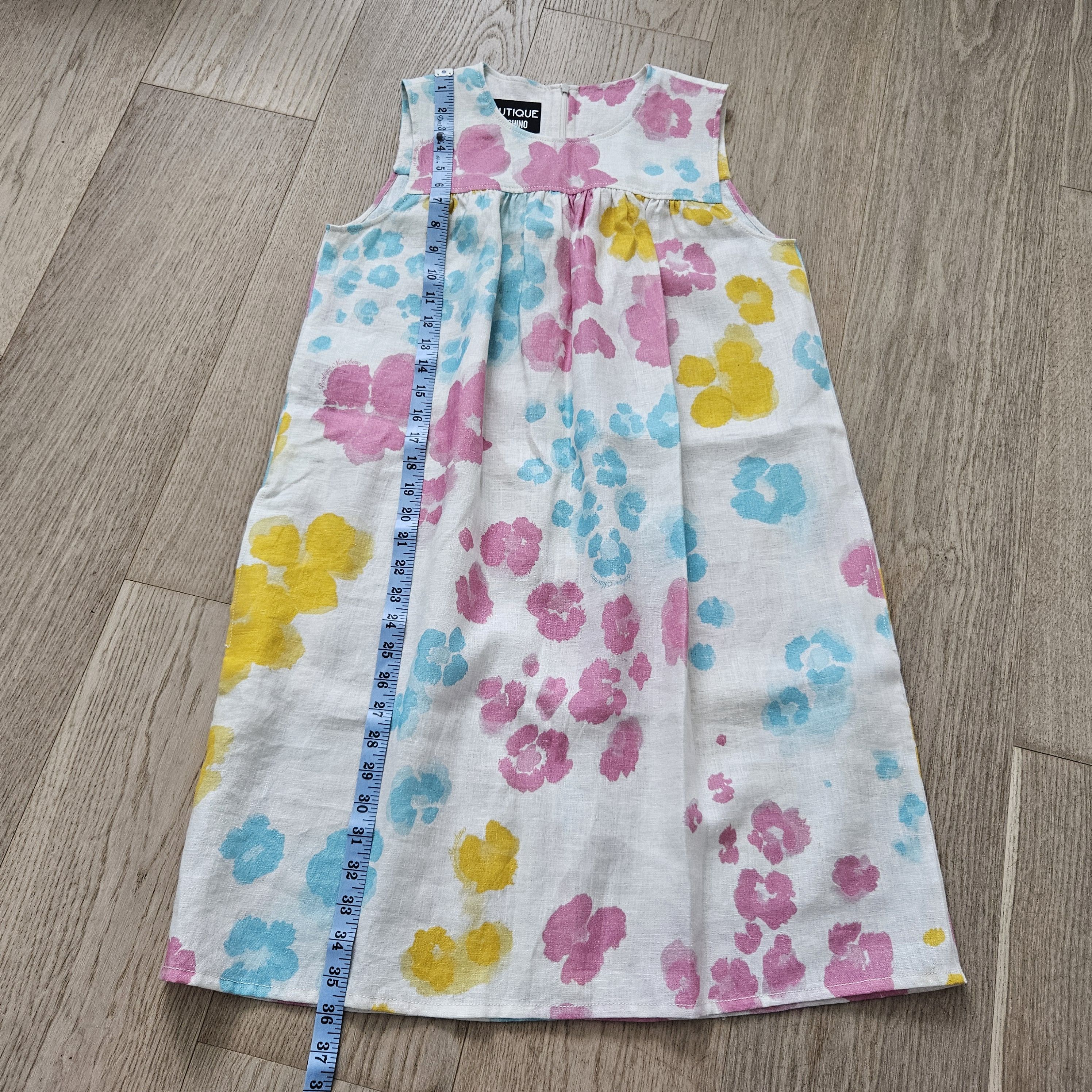 Boutique Moschino Boutique Moschino Floral Linen Shift Dress – IT 40 / US 4 Size S / US 4 / IT 40 - 8 Thumbnail