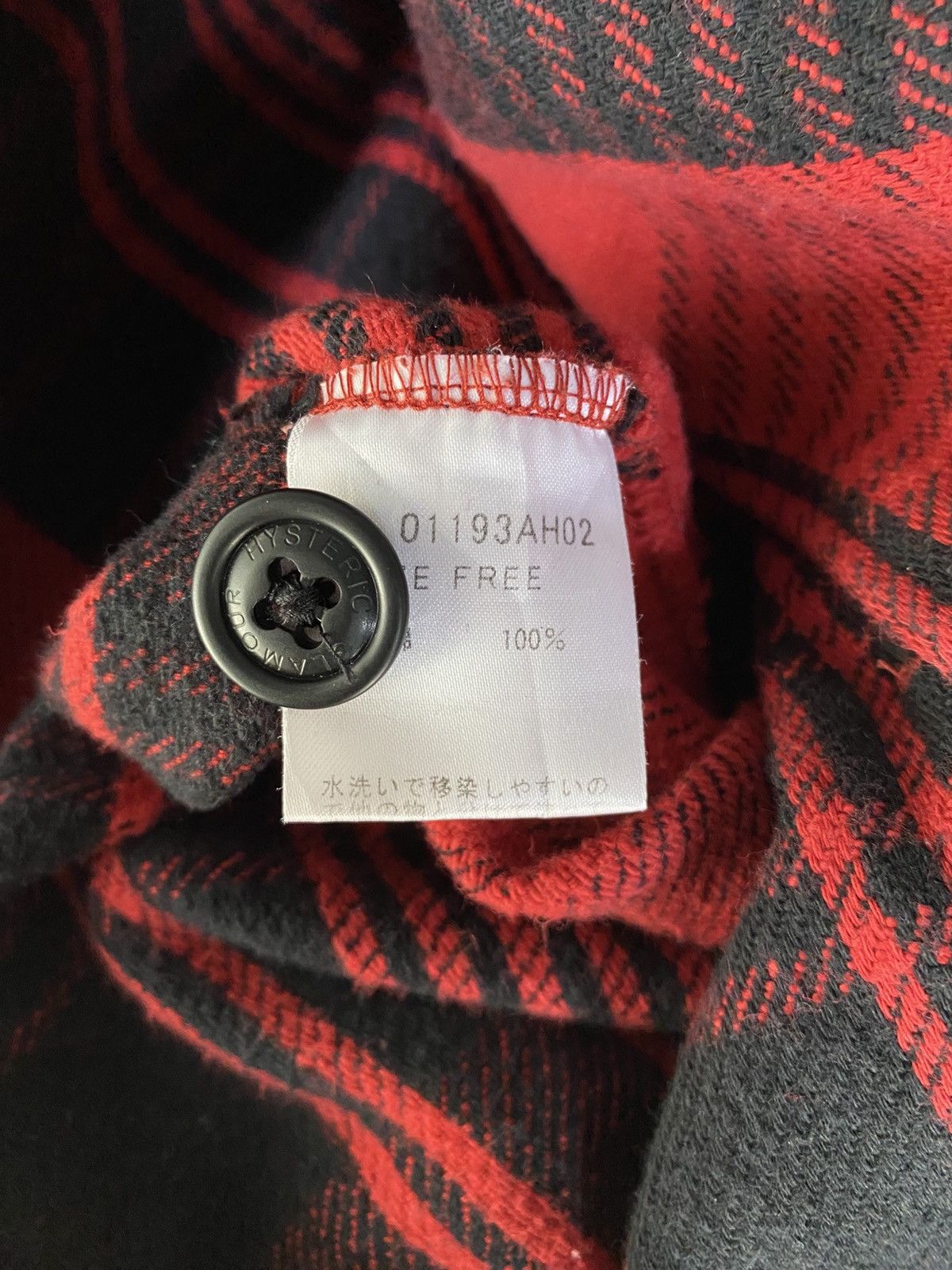 Hysteric Glamour Hysteric Slamom Red Plaid Cozy Shirt Size US L / EU 52-54 / 3 - 4 Thumbnail