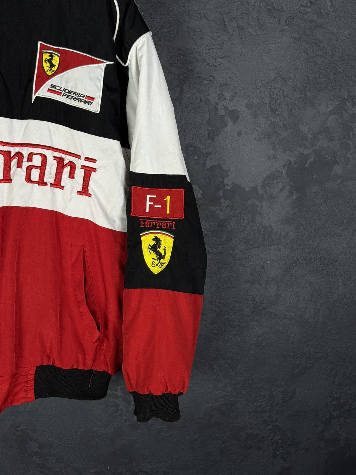 Vintage Vintage Ferrari Racing Jacket F1 Bomber Retro Size US M / EU 48-50 / 2 - 7 Thumbnail