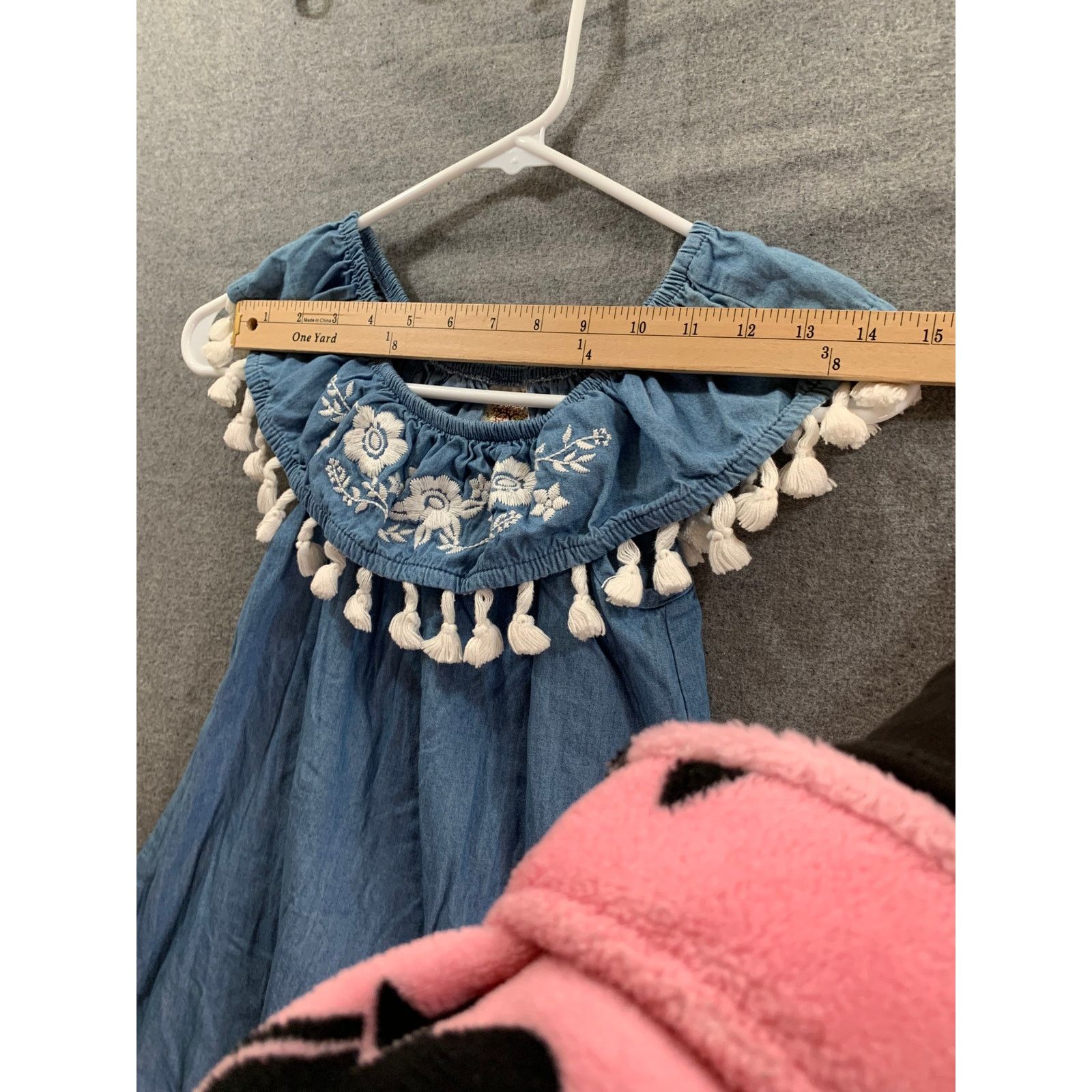 Other Self Esteem Kids Clothing Size S Blue Denim Shirts Tops Size XXS / US 00 / IT 34 - 6 Thumbnail
