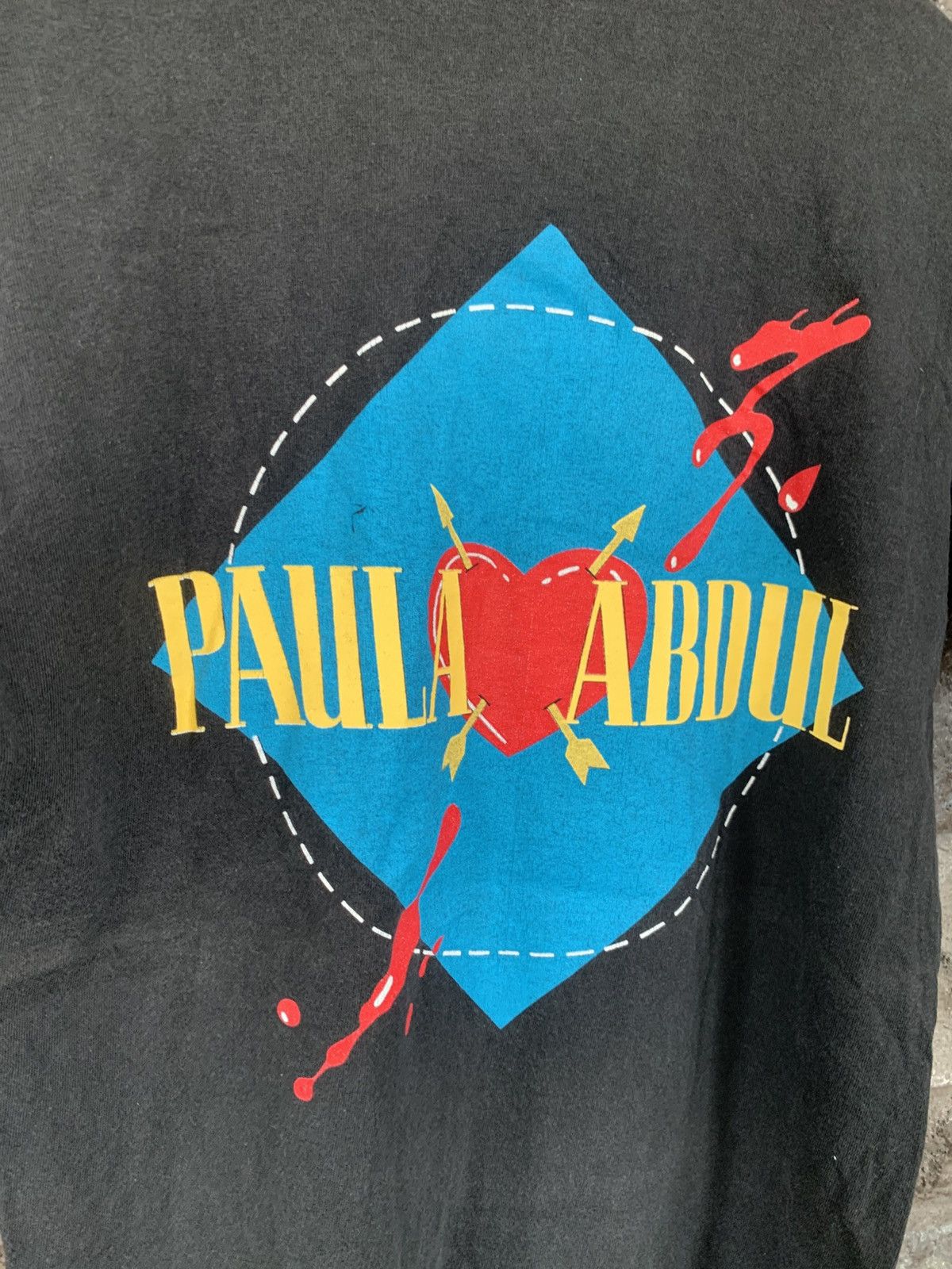 Vintage Vintage 90s Paula Abdul Singer T shirt Size US S / EU 44-46 / 1 - 8 Thumbnail