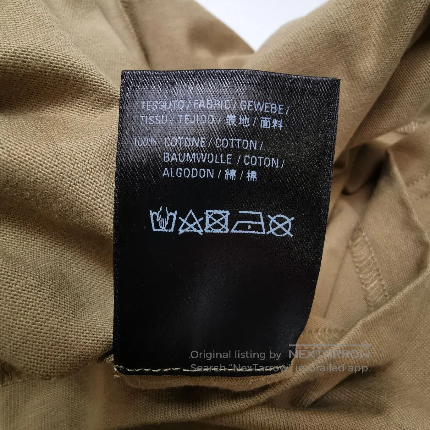 Balenciaga Balenciaga Cotton Logo Crewneck T-Shirt M. Size US M / EU 48-50 / 2 - 9 Thumbnail