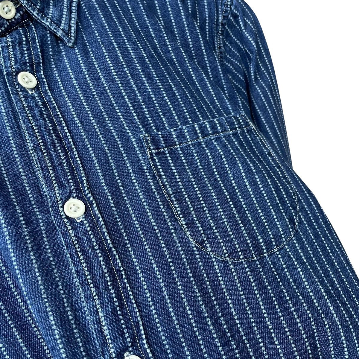 Levi's Made & Crafted Levi’s Strauss Made & Crafted Wabash Indigo Casual Shirt Size US M / EU 48-50 / 2 - 6 Thumbnail