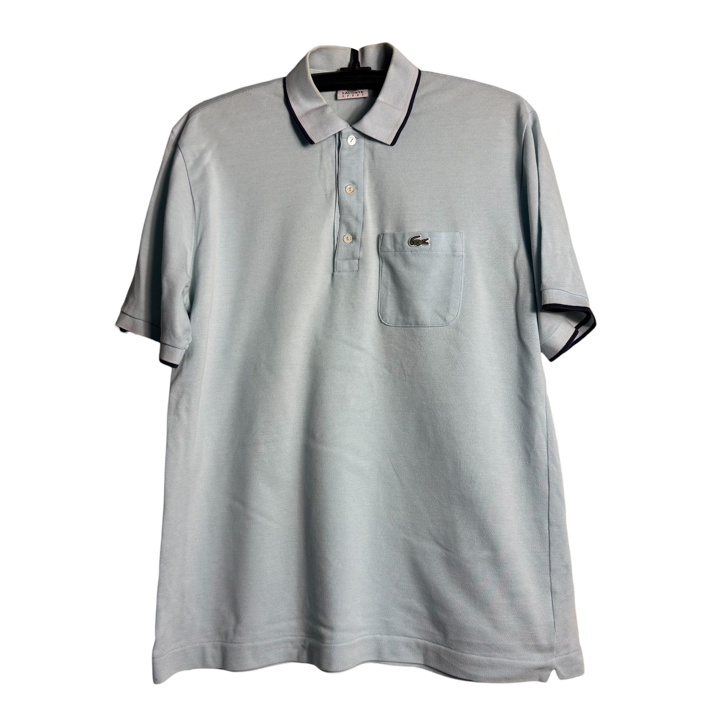 Lacoste 🔥RARE🔥Vintage Lacoste Sport Single Pocket Polo Shirt Size US XXL / EU 58 / 5 - 1 Thumbnail