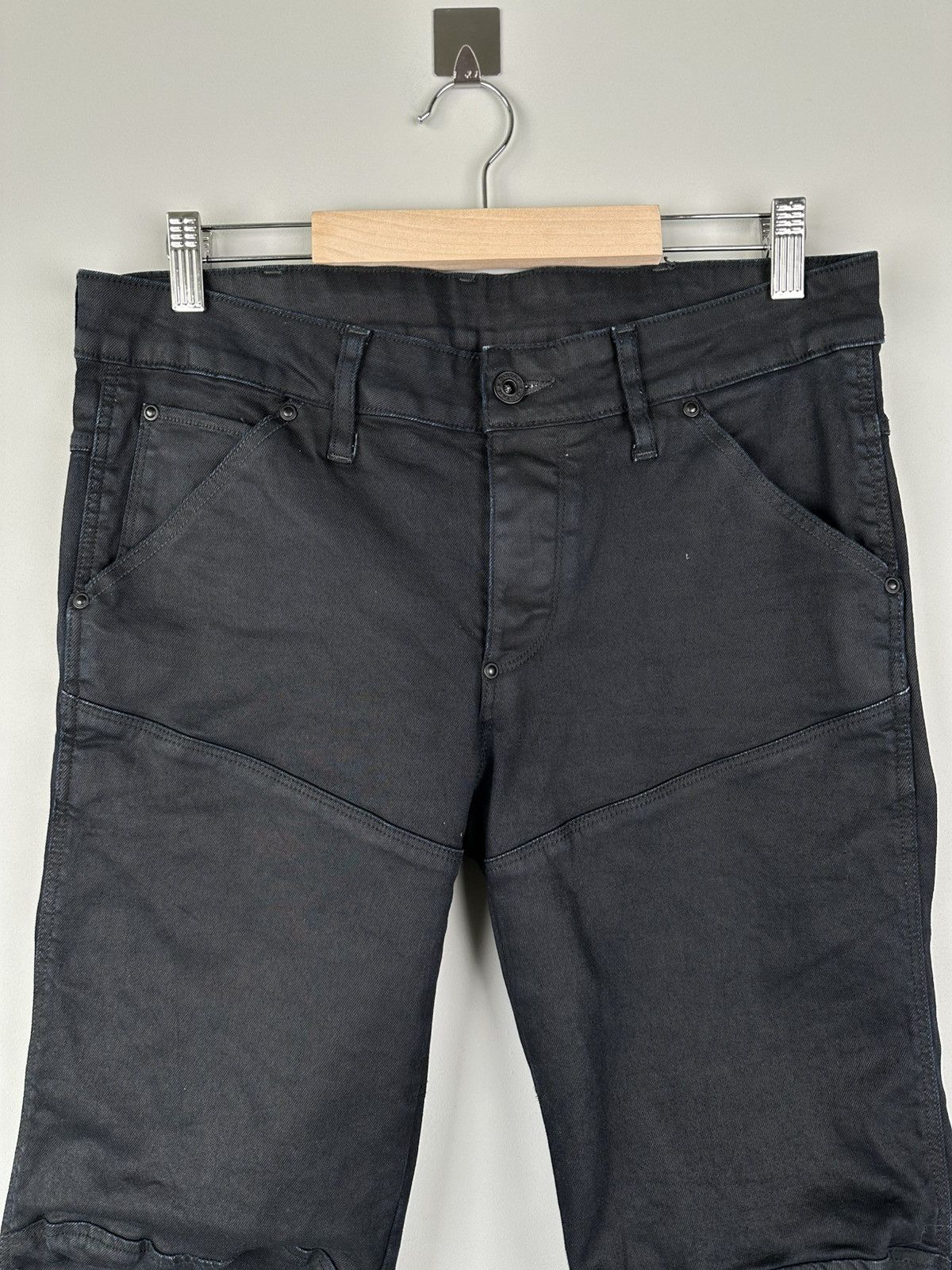 G-Star × Japanese Brand G star Raw 3D Low Tapered Baggy Jeans Size US 30 / EU 46 - 2 Thumbnail