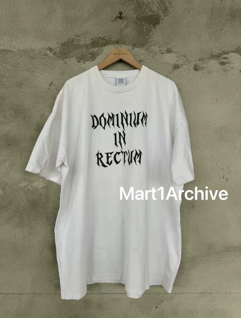 Vetements Vetements 19FW Dominium Short-Sleeve Size US M / EU 48-50 / 2 - 1 Thumbnail