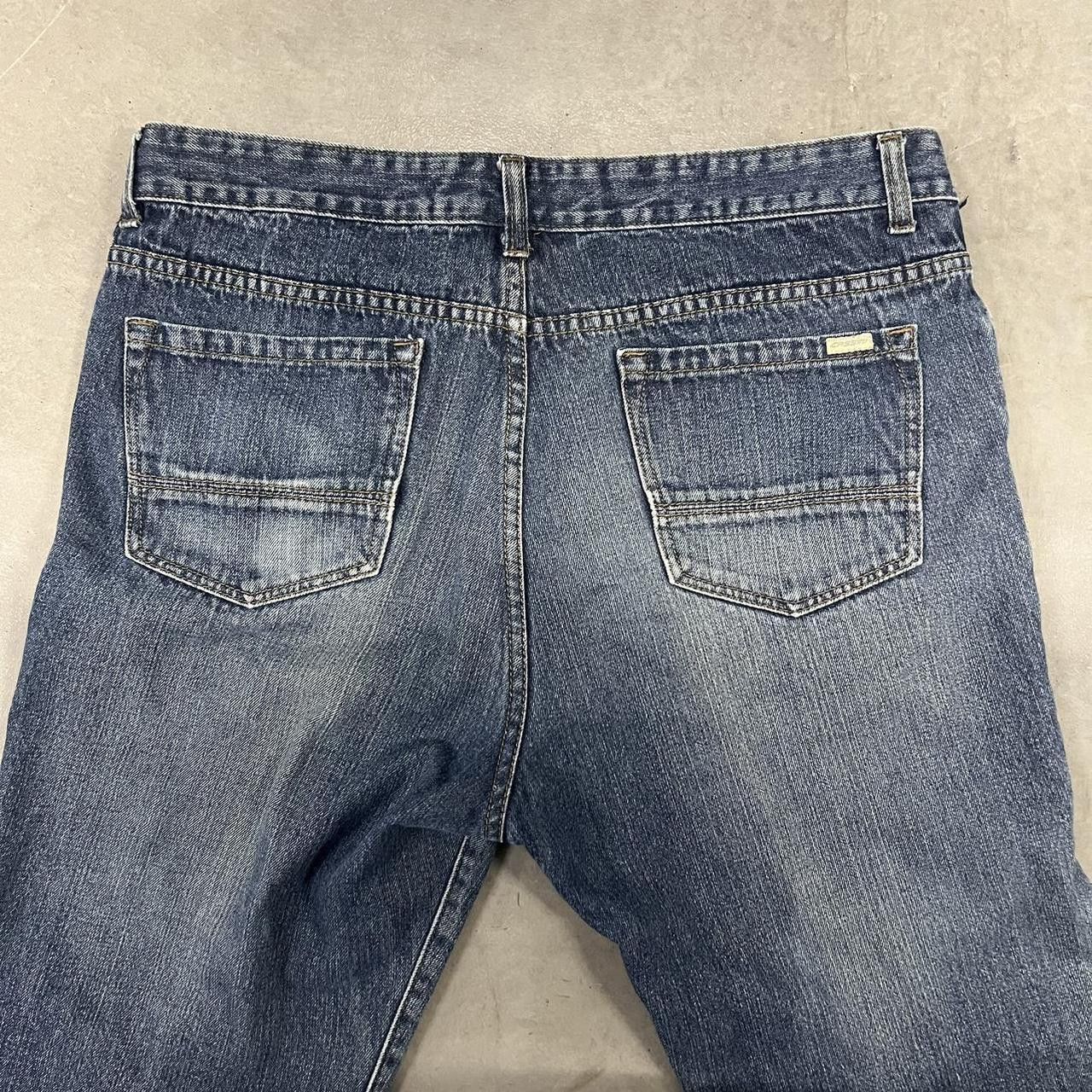 Oleg Cassini Crazy Vintage Y2K/2000s Super Baggy Grunge Dark Wash Y2K Oleg Cassini Denim Jeans! Size US 36 / EU 52 - 6 Thumbnail