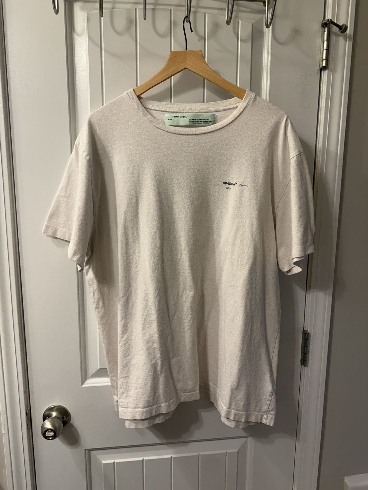 Off-White Painting arrows white tee Size US S / EU 44-46 / 1 - 3 Thumbnail