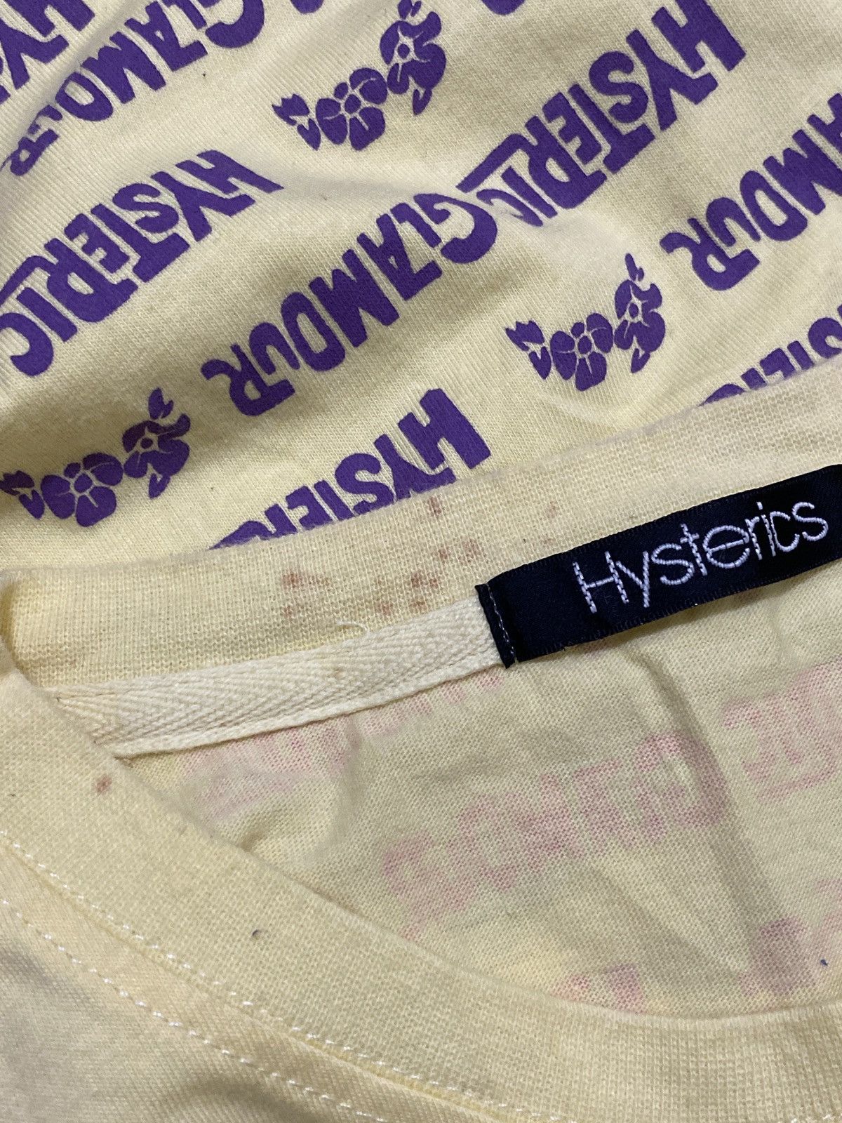 Hysteric Glamour × Japanese Brand HYSTERIC GLAMOUR T SHIRT Size US S / EU 44-46 / 1 - 6 Thumbnail