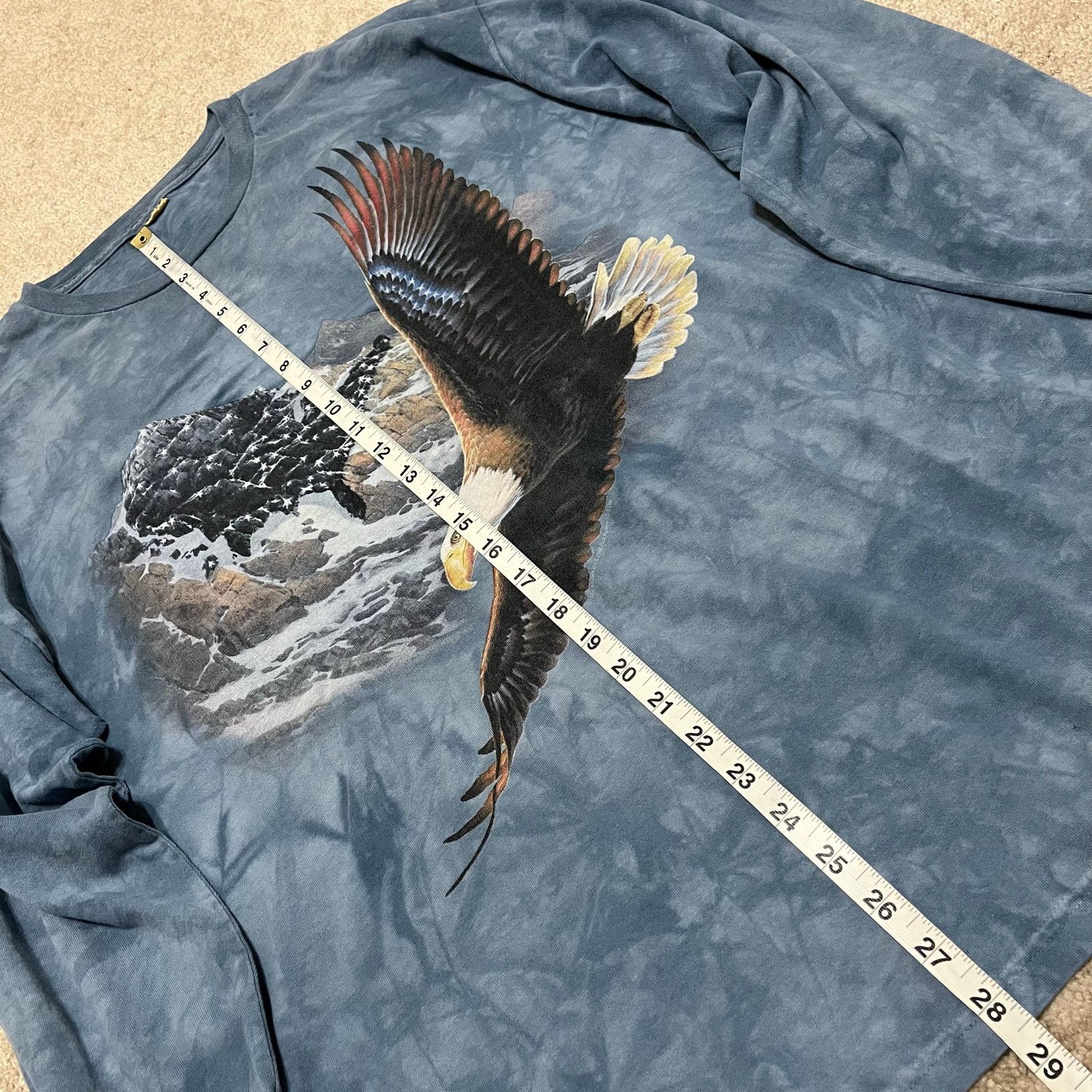 The Mountain Vintage The Mountain Eagle Flying Mountains Long Sleeve XL Size US XL / EU 56 / 4 - 5 Thumbnail