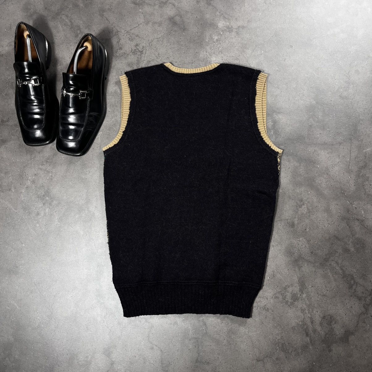 Diesel Vintage 00s Diesel Alpaca Wool Vest Knit Sweater Old Money Size US M / EU 48-50 / 2 - 10 Thumbnail