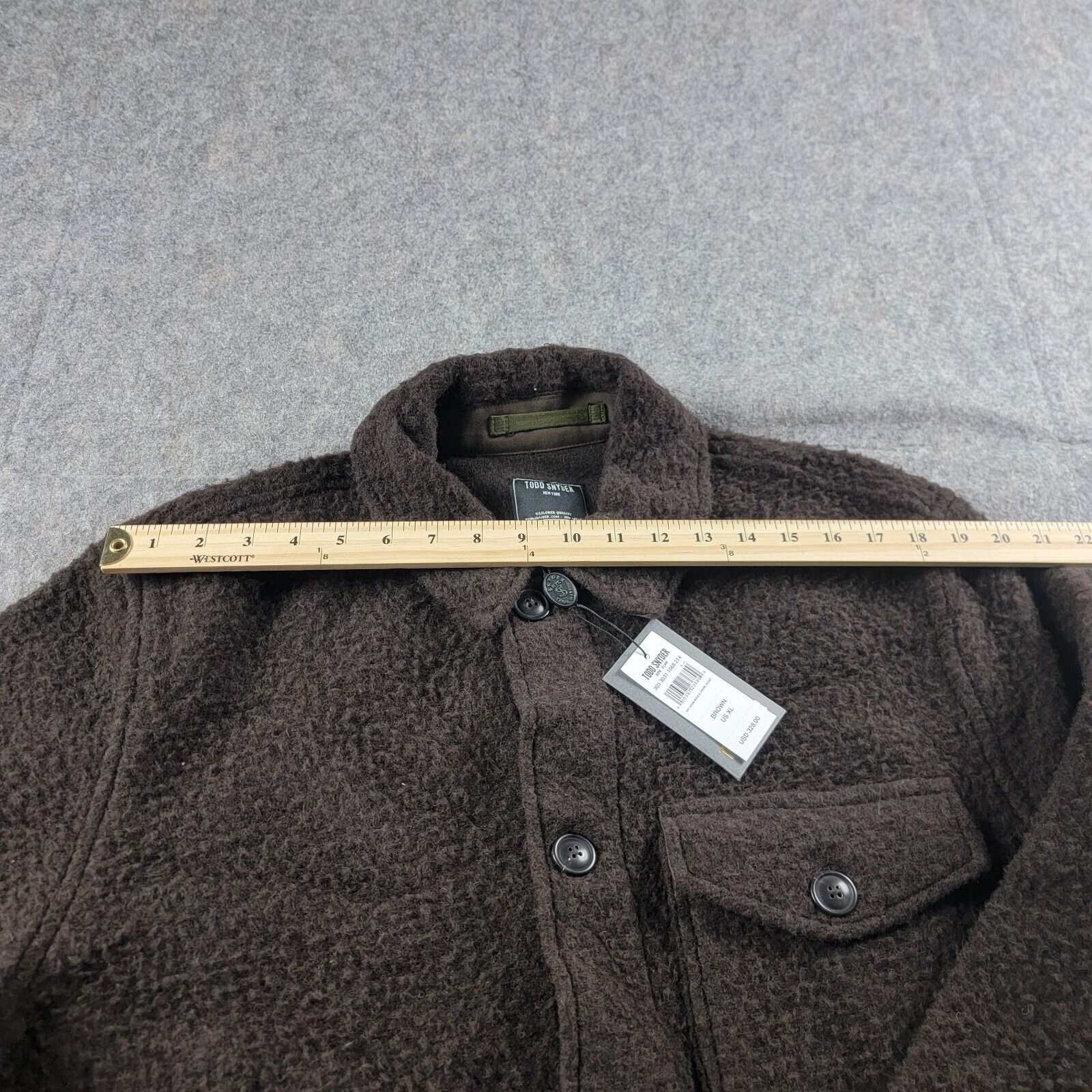 Todd Snyder Todd Snyder Wool Blend Boucle Chore Jacket Size US XL / EU 56 / 4 - 9 Thumbnail