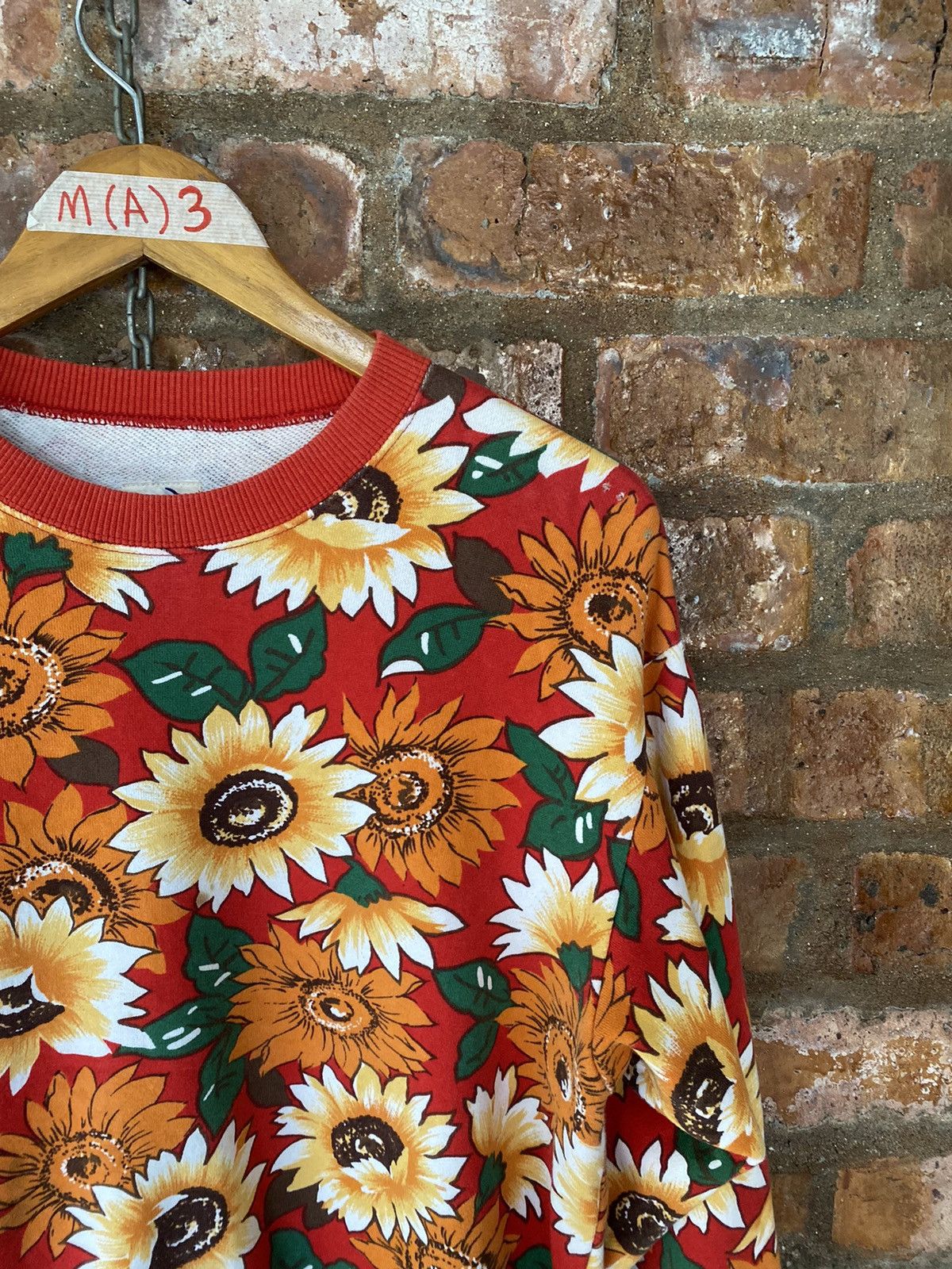 Issey Miyake 1990s Issey Miyake Hai Floral sweatshirt Size US S / EU 44-46 / 1 - 6 Thumbnail