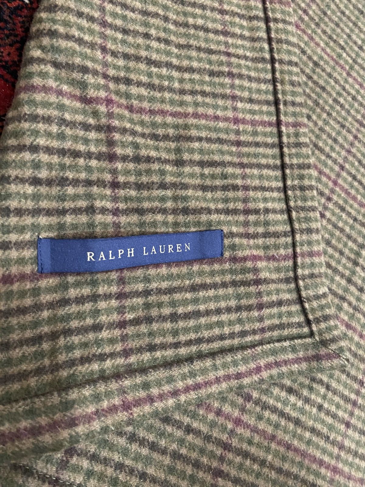Ralph Lauren Ralph Lauren plaid wool blanket Size ONE SIZE - 2 Thumbnail