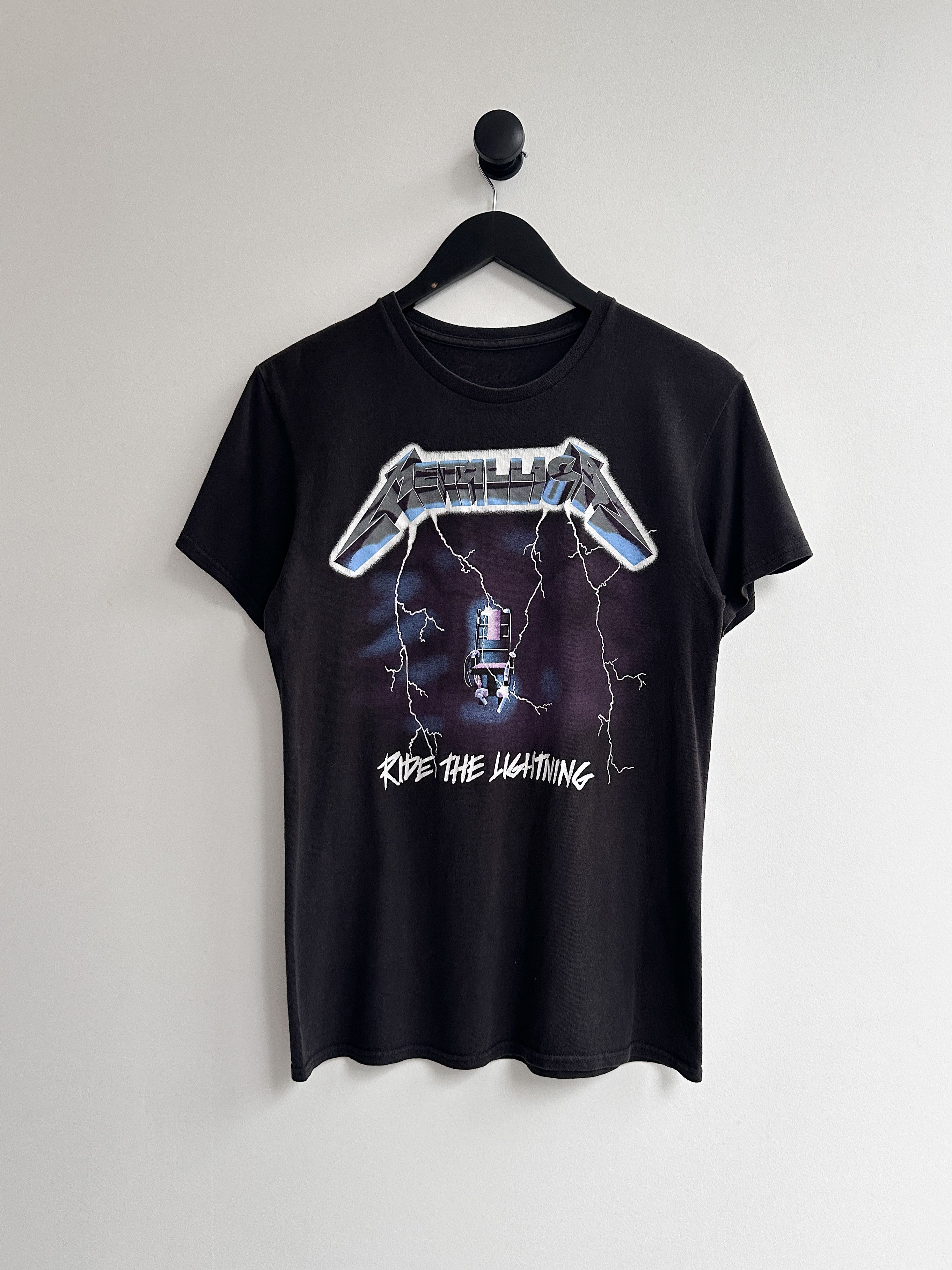 Band Tees Metallica Ride The Lightning Tee Shirt Size M / US 6-8 / IT 42-44 - 1 Thumbnail