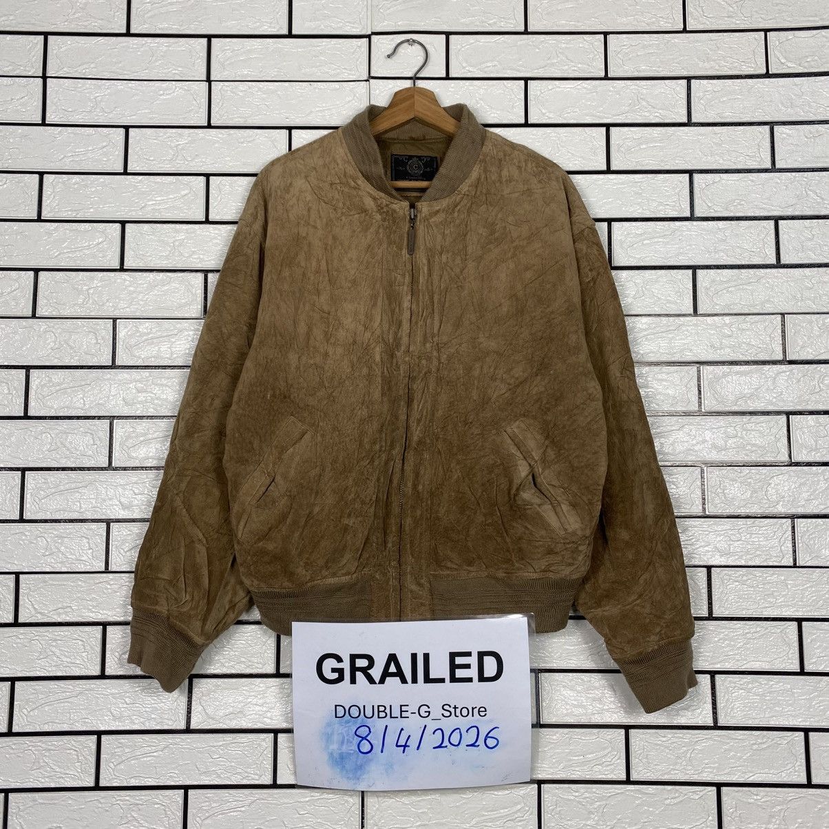 Japanese Brand 📌Vintage Genuine Leather Jacket Comme Ca Ism Big Logo Size US M / EU 48-50 / 2 - 2 Thumbnail