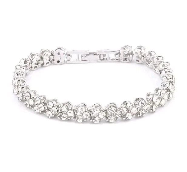 Other Cubic Zirconia Bracelet in Sterling Silver Size ONE SIZE - 2 Thumbnail