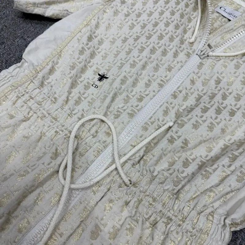 Dior Dior White Cotton Women's Dress Size S . Size S / US 4 / IT 40 - 3 Thumbnail