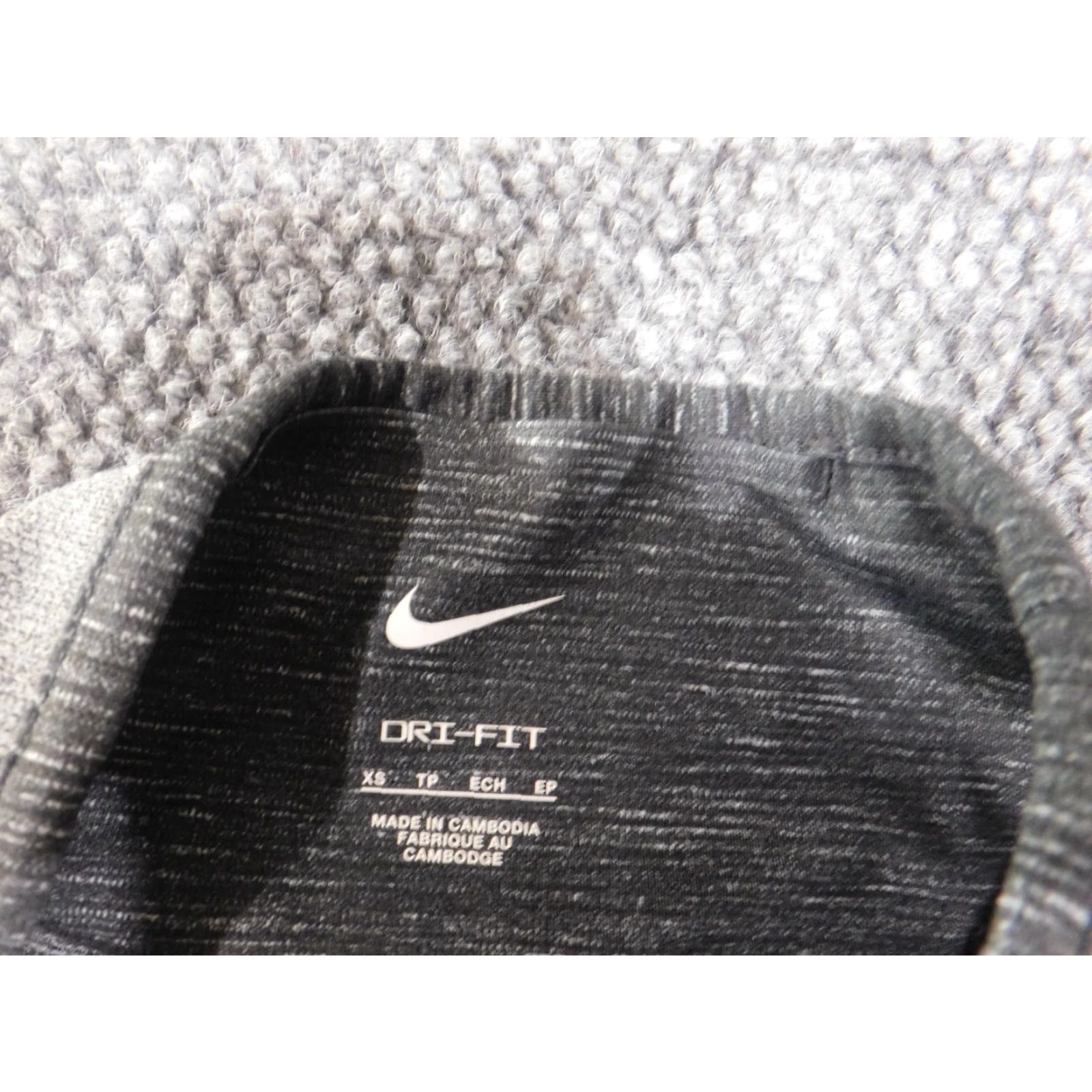 Nike Nike Leggings Women XS Dri-FIT Gray Pull On Stretch Run Active Performance Size 40" / US 18 - 6 Thumbnail