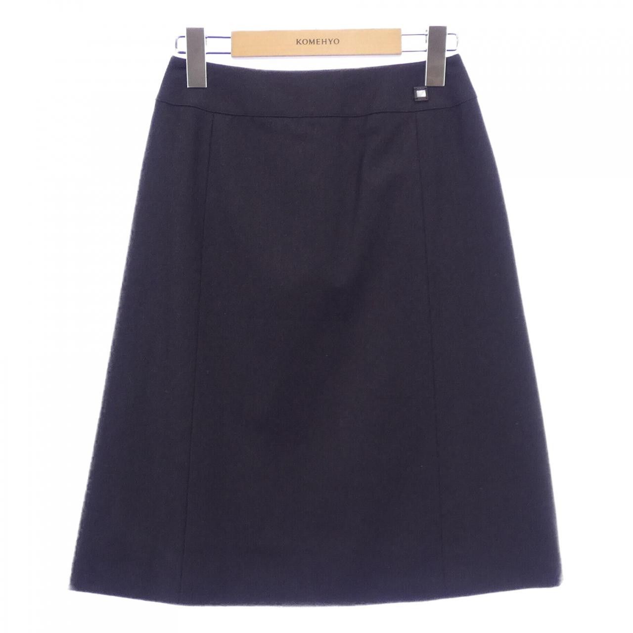 Chanel Chanel Chanel P18201V10471 01A Cashmere Blend Skirt Textile Skirts P18201V10471 01A DUTY FREE for USA Size ONE SIZE - 1 Thumbnail