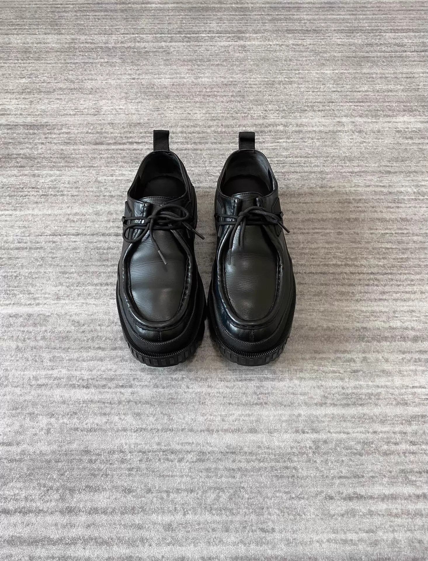 Moncler Moncler Serrated Multi-Lace Gore-Tex Derby Loafer Size US 6 / EU 39 - 1 Thumbnail