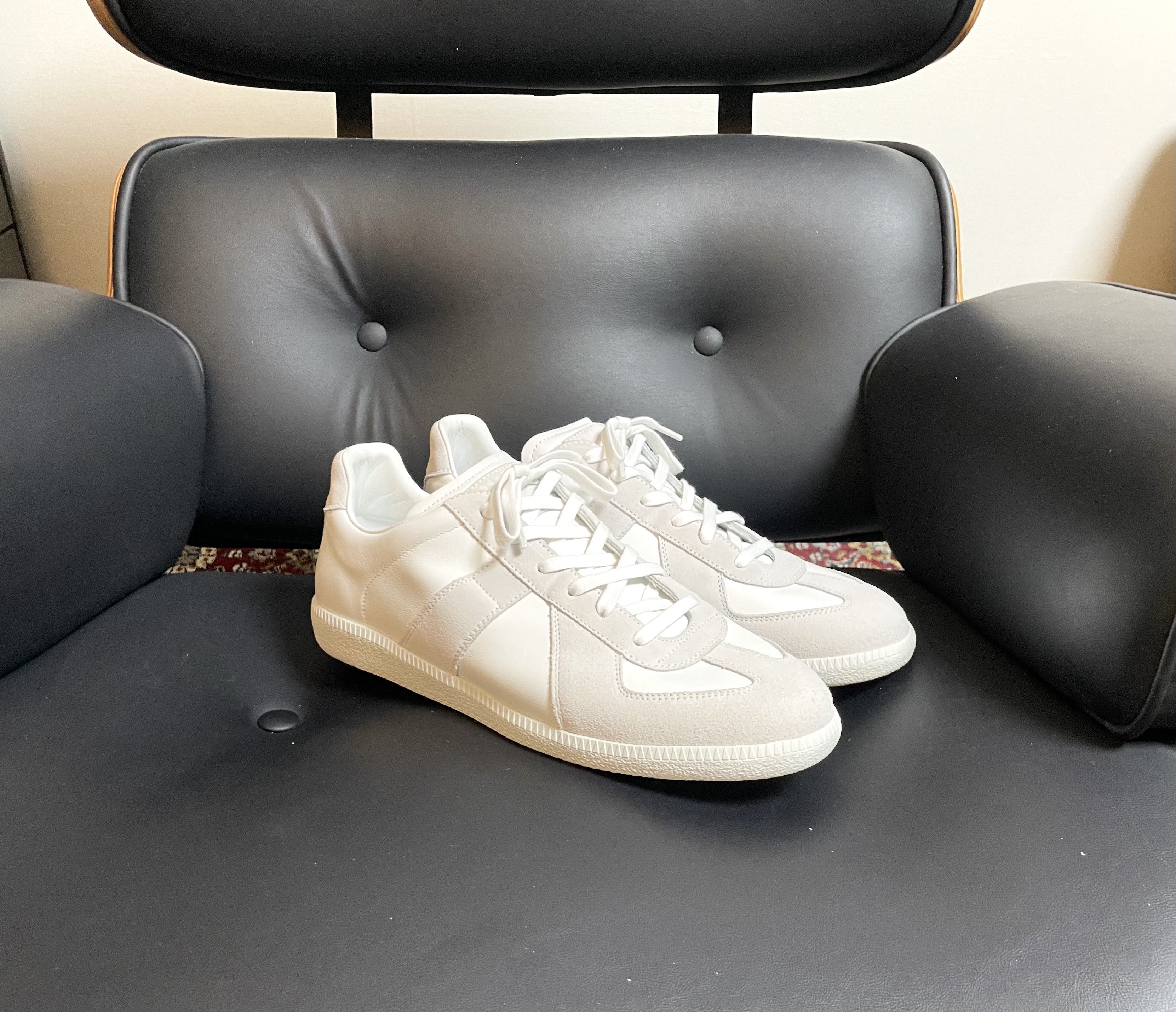 Maison Margiela Maison Margiela GAT (White) Size US 10.5 / EU 43-44 - 4 Thumbnail