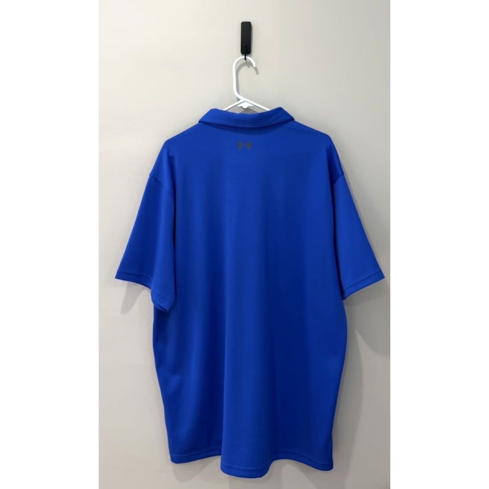 Under Armour Under Armour Polo Shirt Mens 3XL Loose Blue Stretch Casual Performance NEW Size US XXL / EU 58 / 5 - 2 Thumbnail