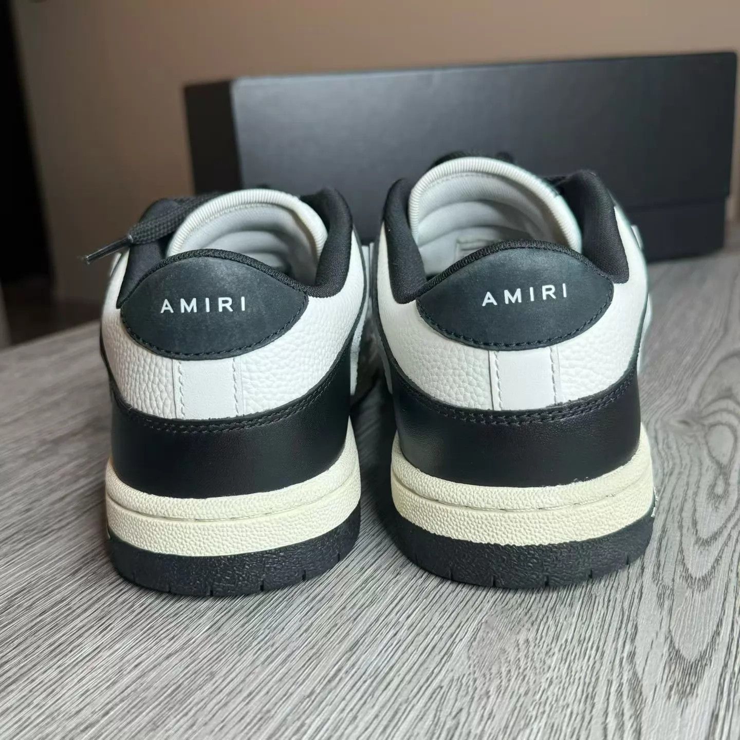 Amiri AMIRI Black White Bones 41 Size US 8 / EU 41 - 4 Thumbnail